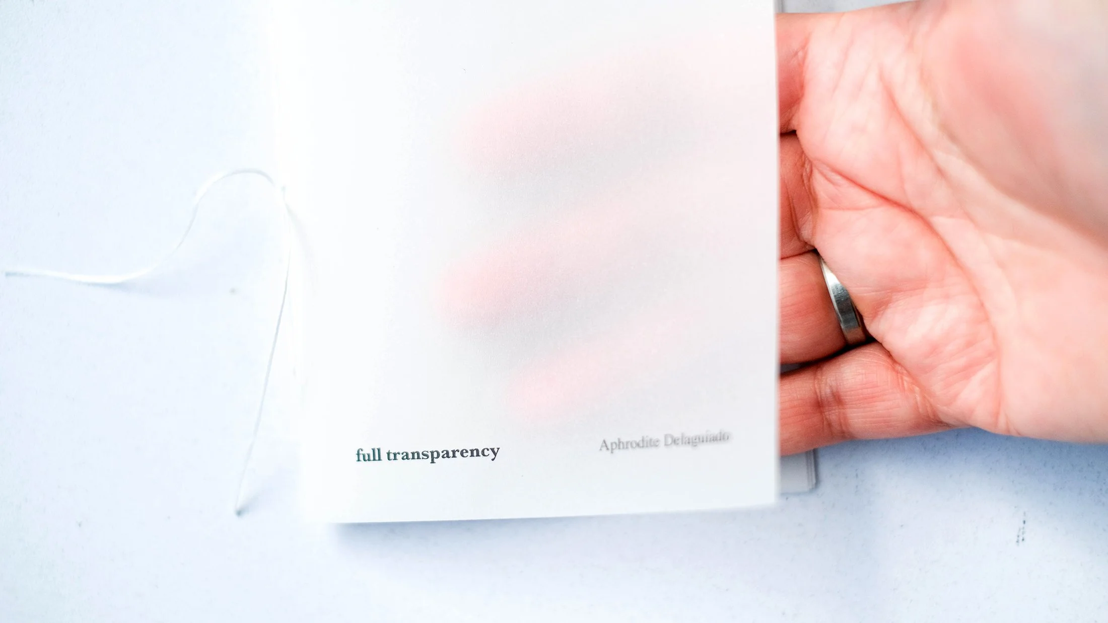 full transparency by Aphrodite D. Photo: Aphrodite D.