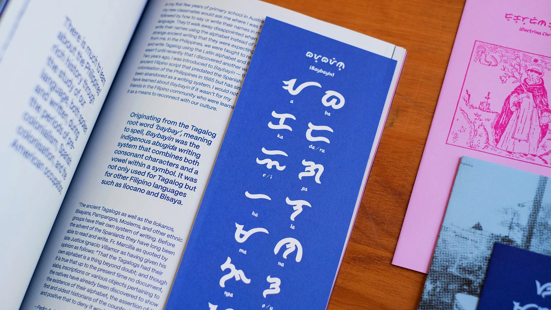 From Baybayin to Abakada by Reese Claro. Photo: Aphrodite D.