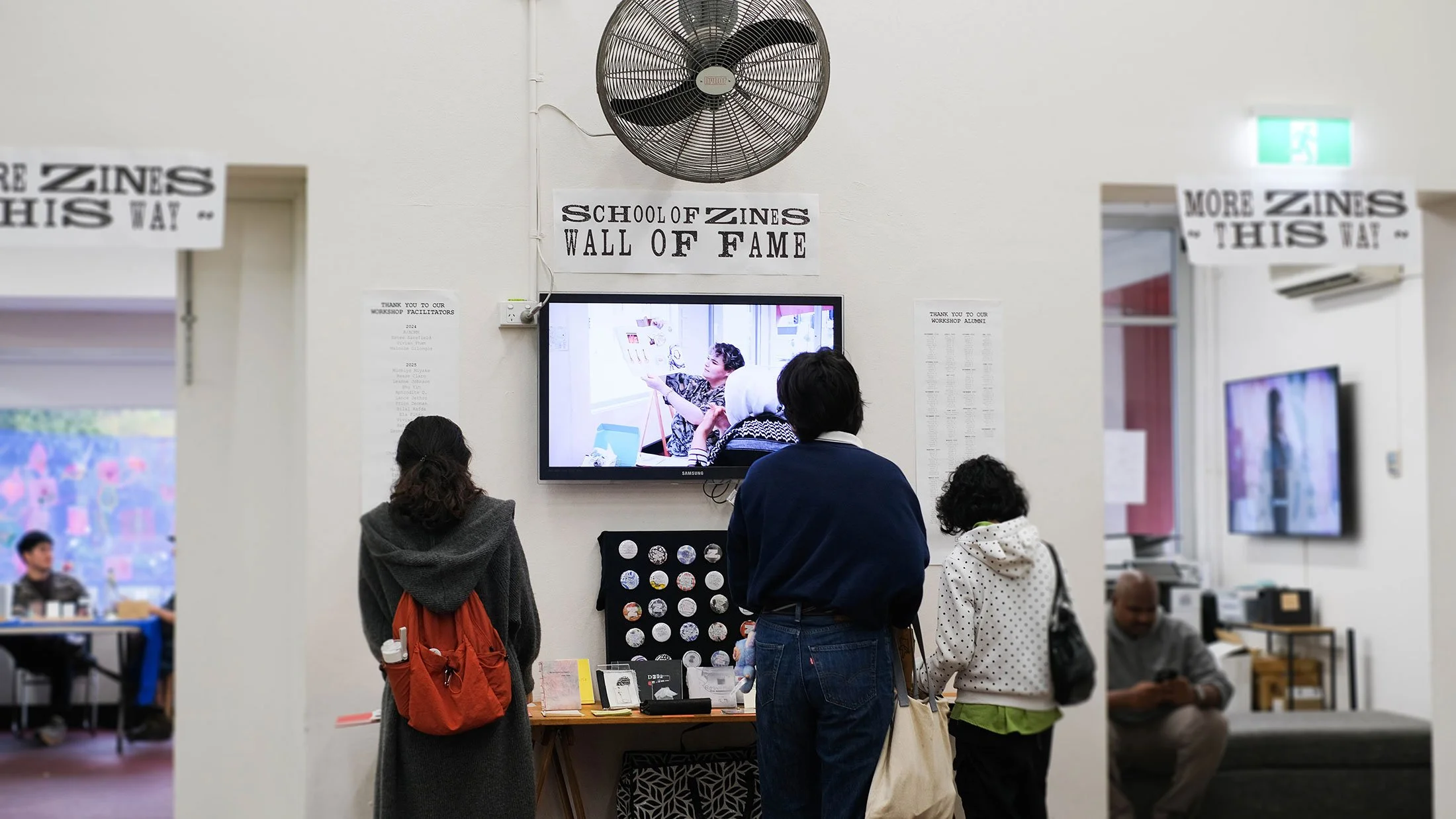School of Zines Wall of Fame