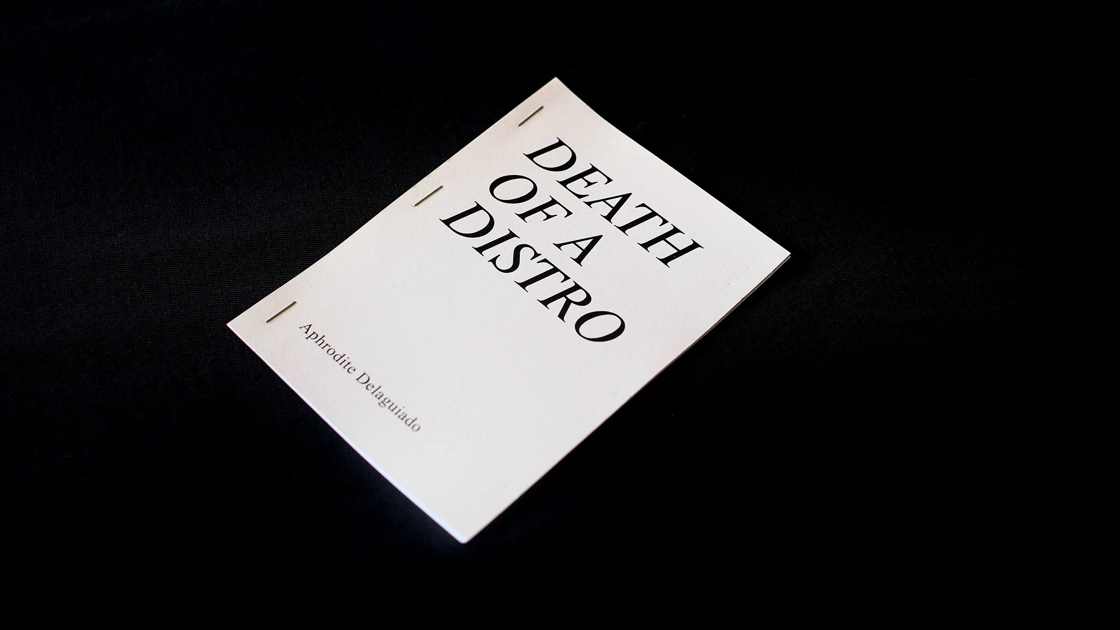 Death of a Distro by Aphrodite D.