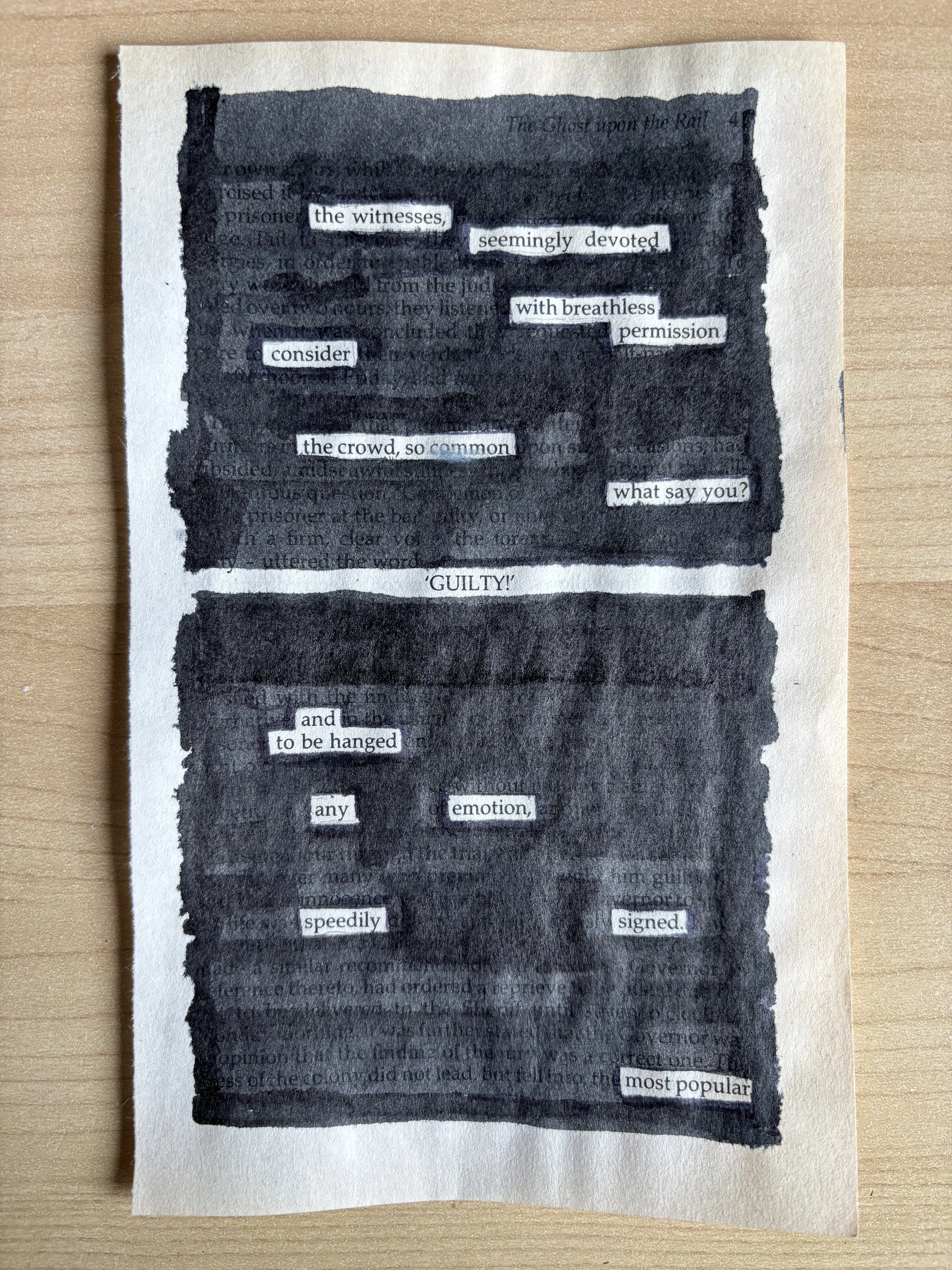 Can you spot where I used a white pencil to 'correct' a slip-up?
