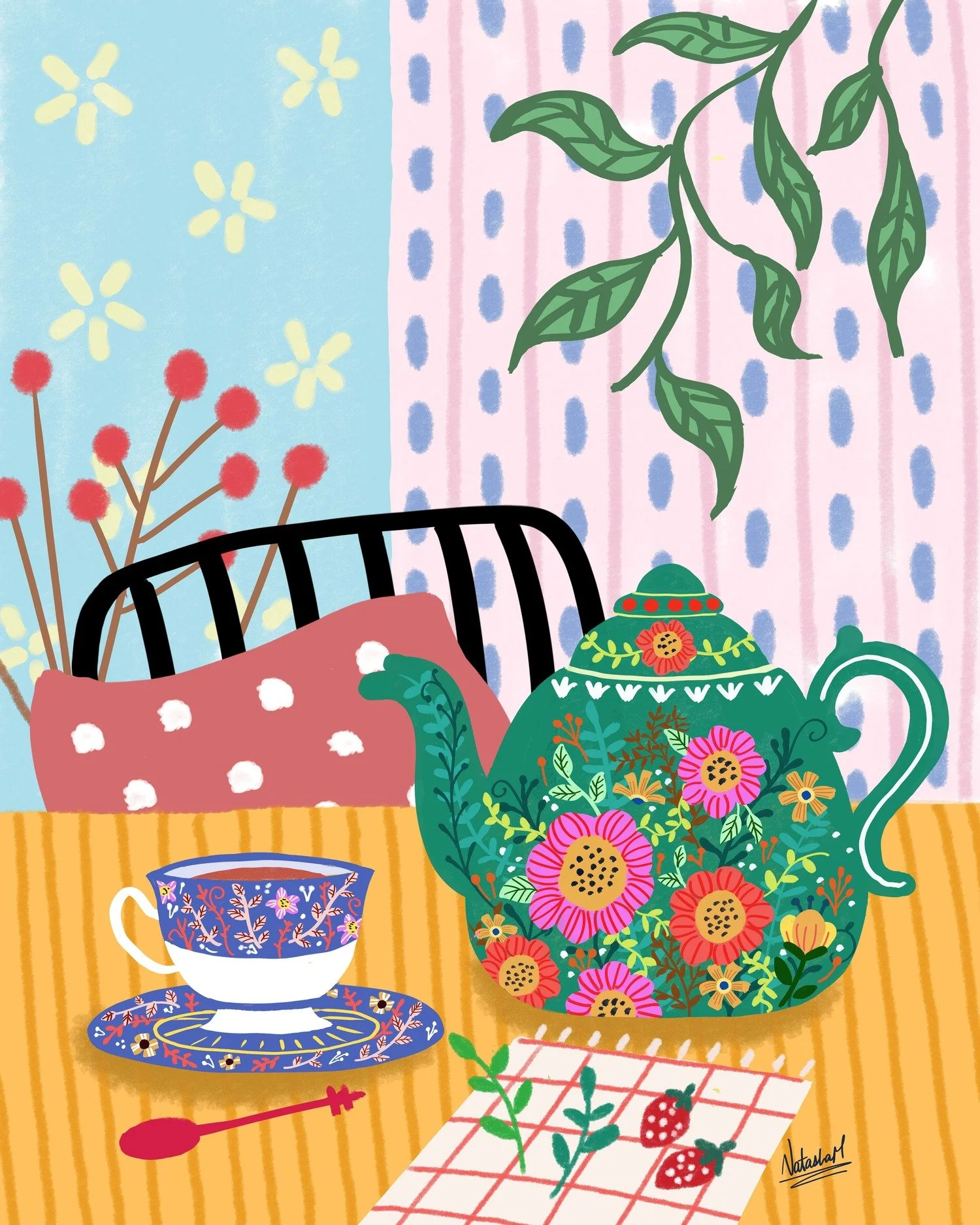 Green Teapot Still life Low.jpg