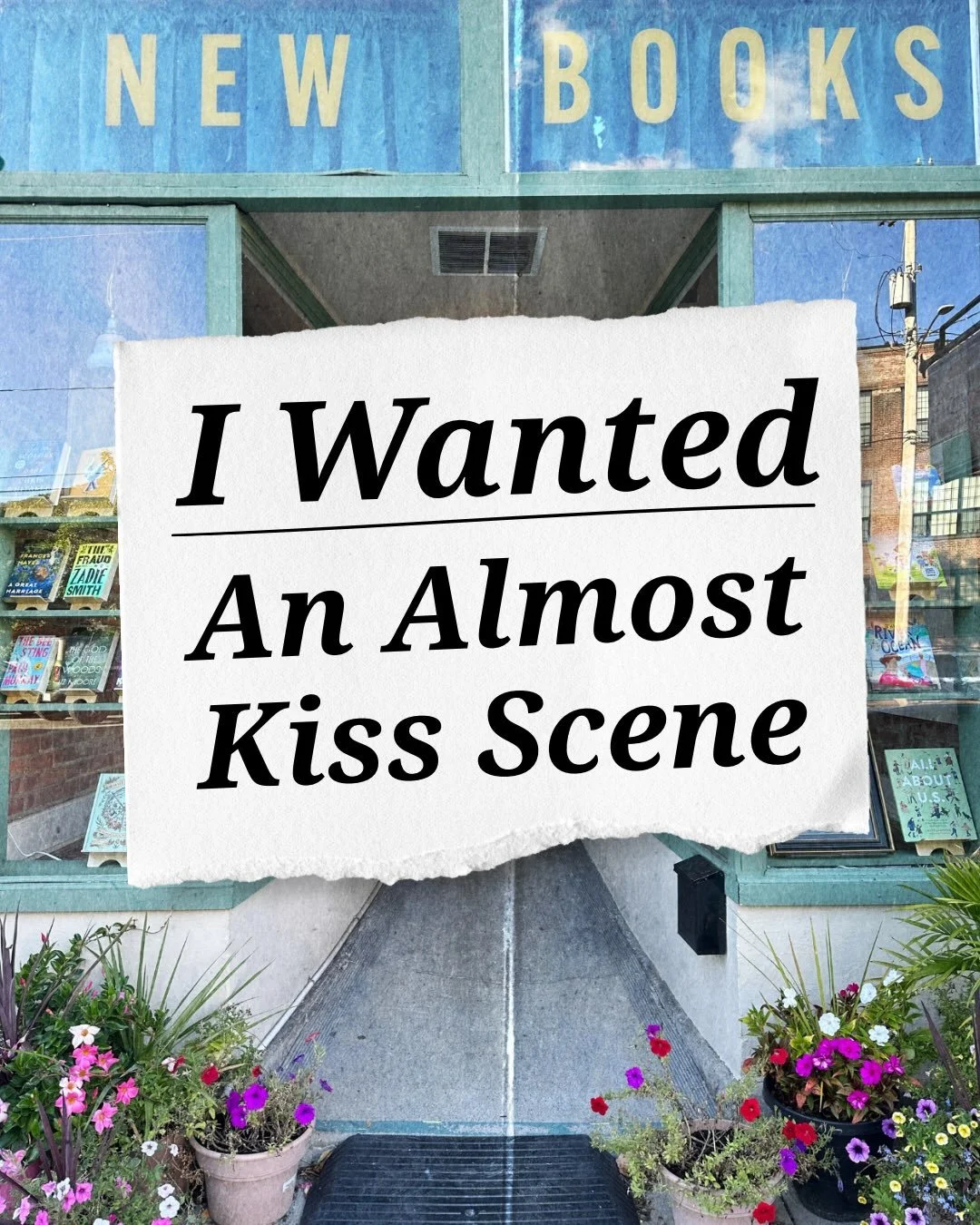 I wanted an almost kiss scene so I wrote this 🤭

One of the best parts of being an author is writing cliche scenes that you want to see done with your own characters. I mean, who doesn&rsquo;t love an almost kiss scene 🤪

If you want to see how we 