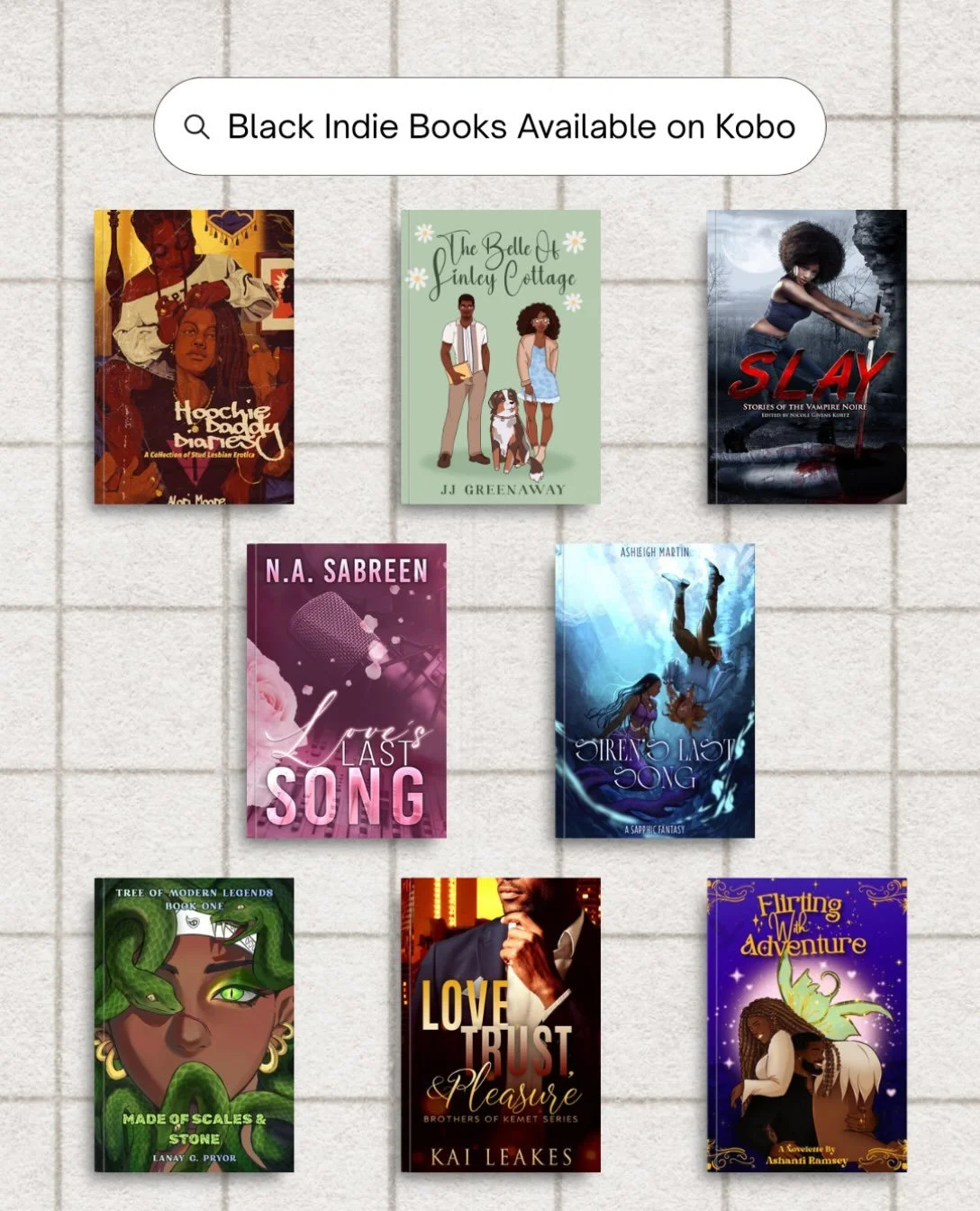 Black Indie Books Available on Kobo ❤️

With everything happening with Kindle, a lot of indie authors and readers are looking into Kobo Plus. Sadly, because of KU&rsquo;s exclusivity clause, you won&rsquo;t find a lot of self published indie authors 
