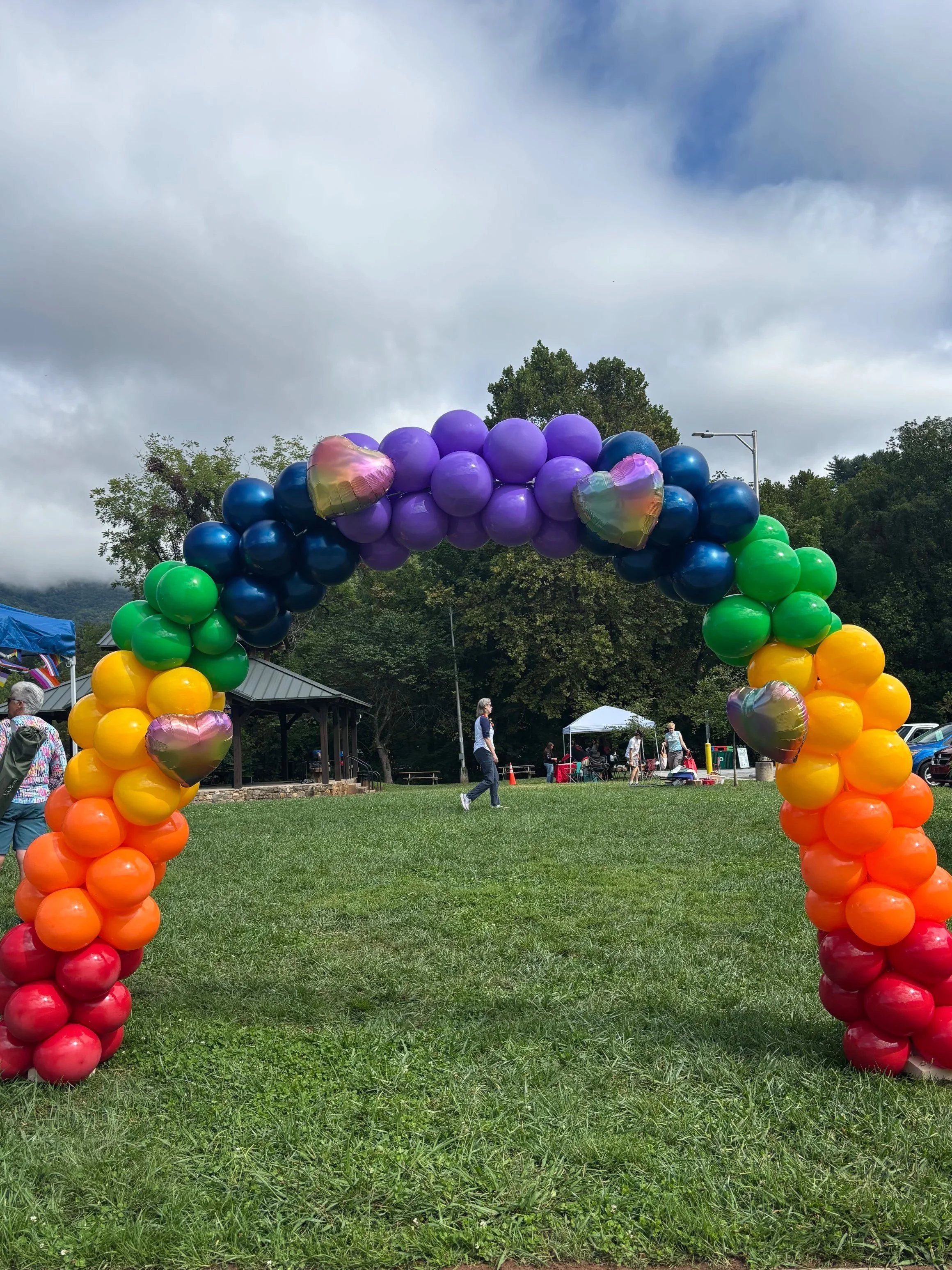 LGBTQ Balloons Arch