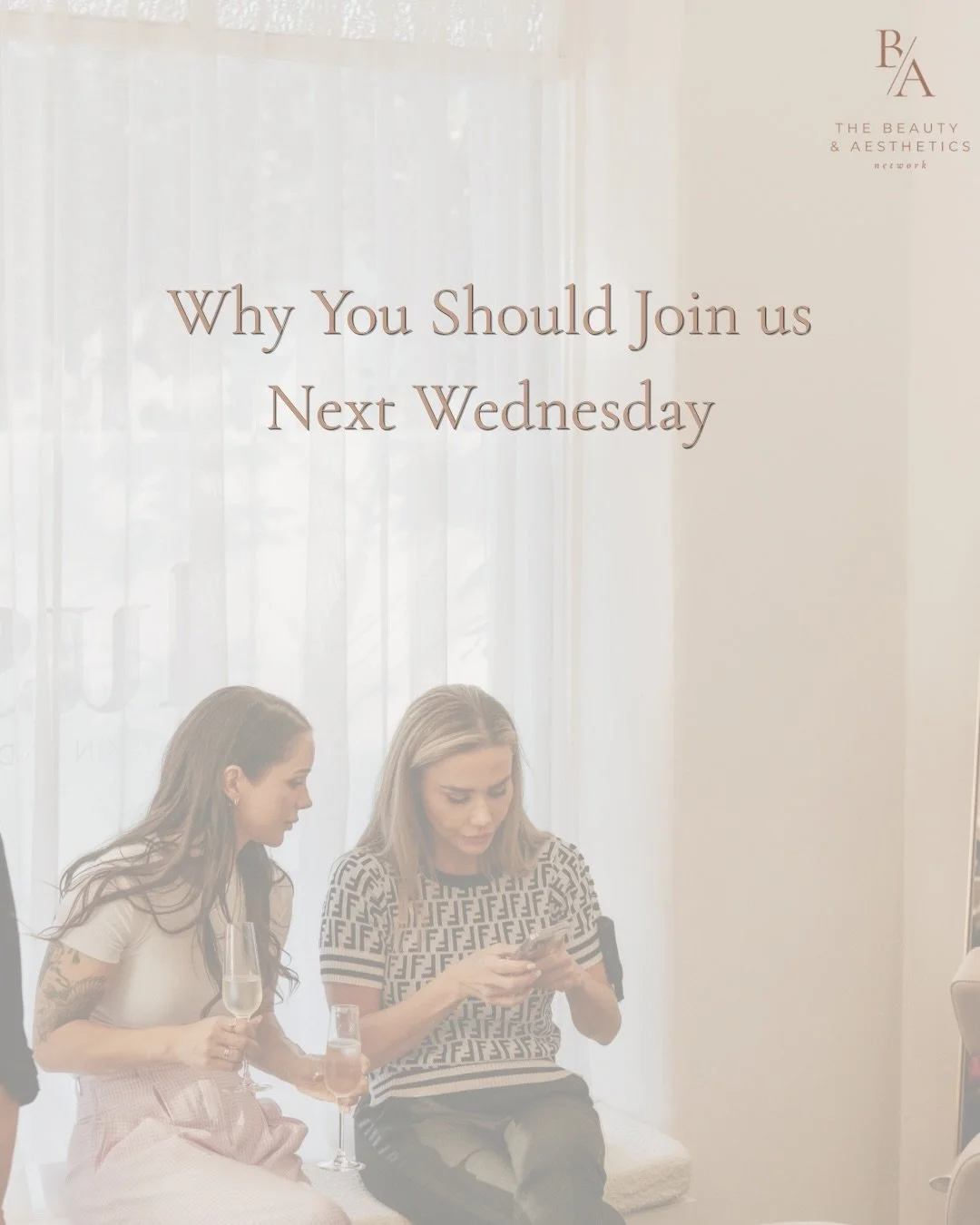 Join us next Wednesday for our Beauty &amp; Aesthetics Network Coffee Catch Up ✨

A relaxed morning created for beauty and aesthetics professionals to connect, learn, share experiences and build genuine industry relationships in a welcoming environme