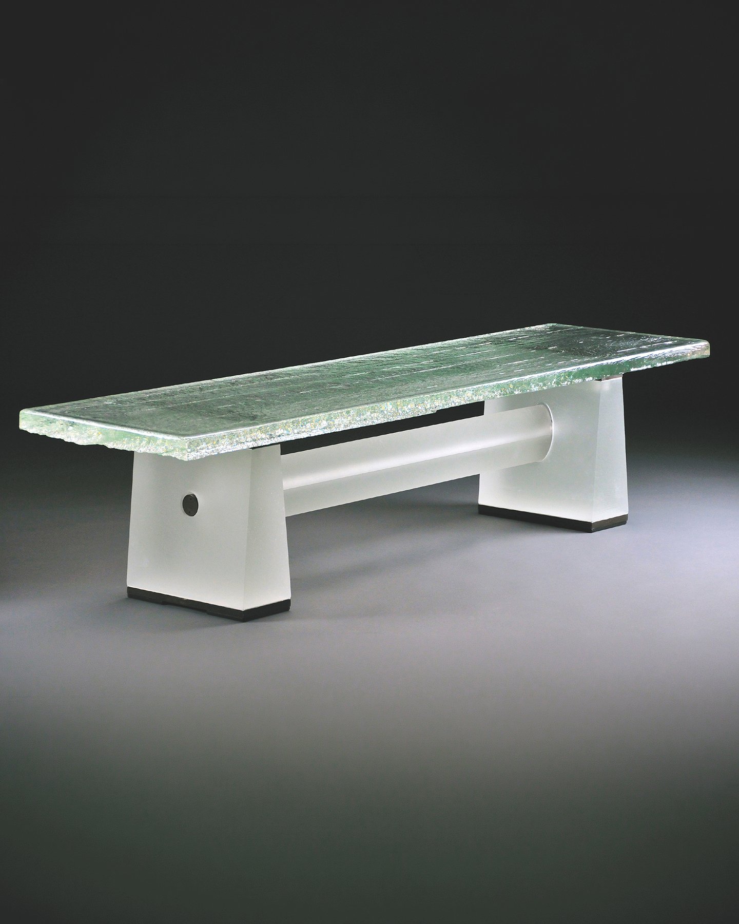 Frosted Bench