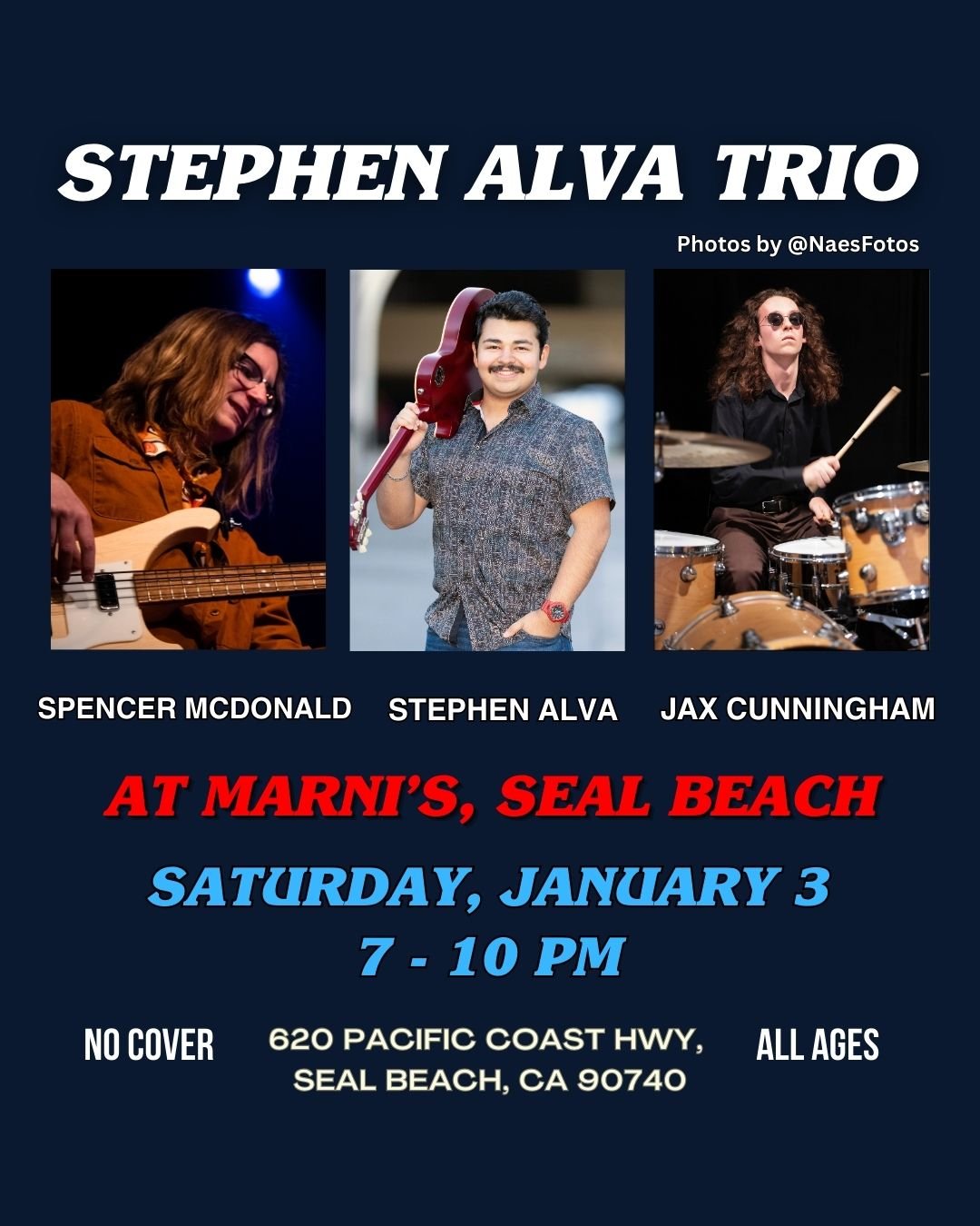 Stephen Alva Trio @ Marni's