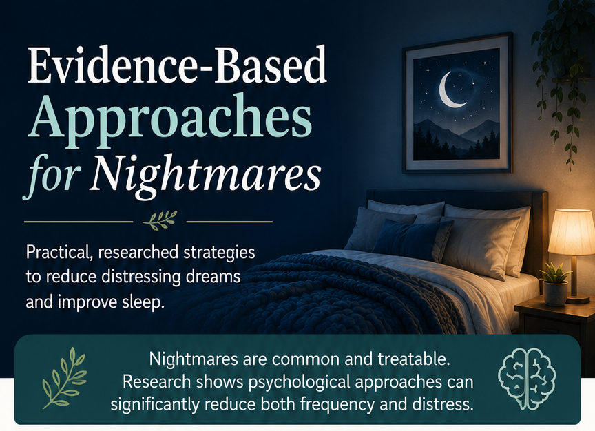 Nightmares: How to reduce distressing dreams