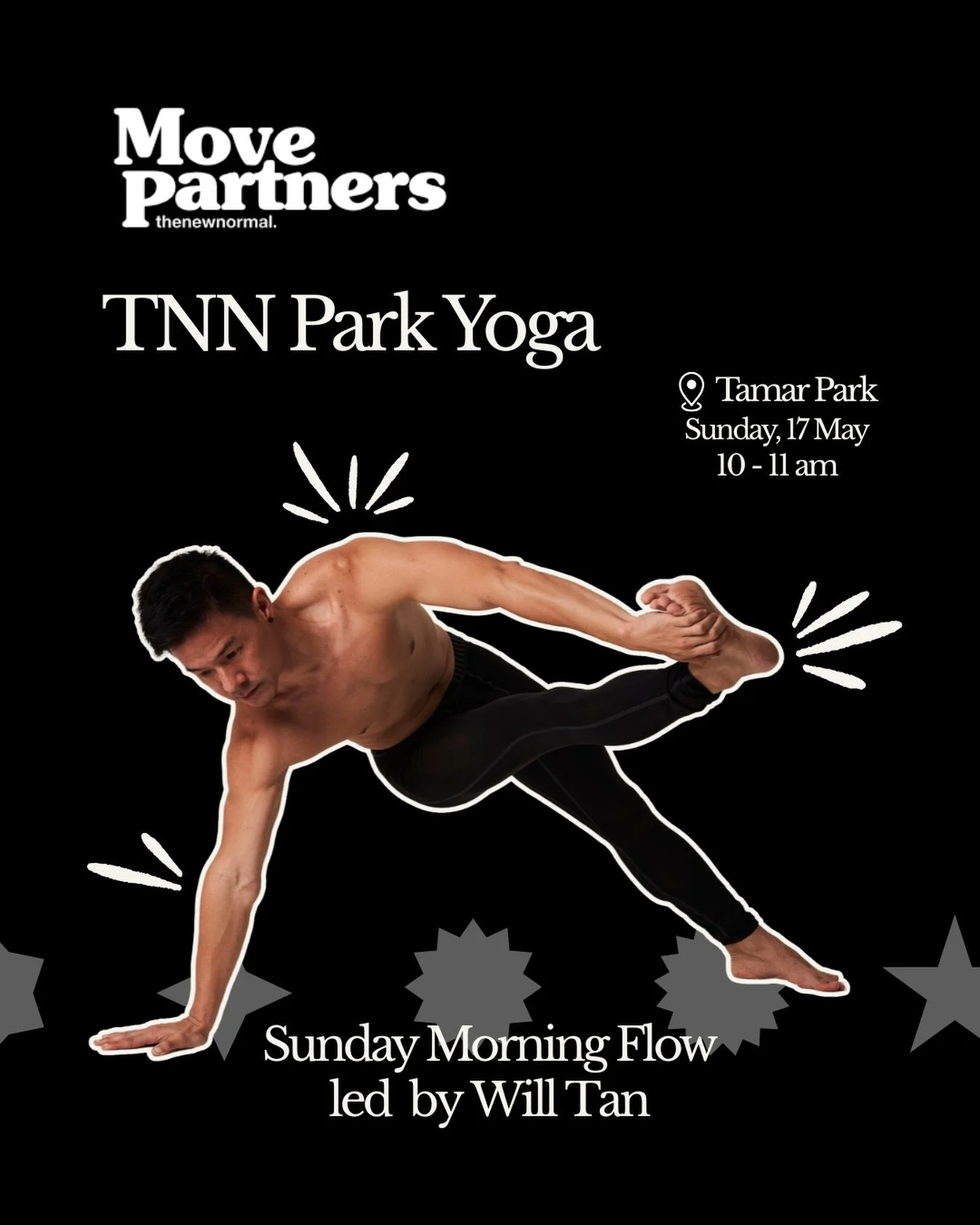 Join us for a donation-based, uplifting weekend morning flow hosted by Will Tan @willyogasurf . 🧘🏻&zwj;♂️🌞

This class will begin with slow, deep stretches to warm up the body. As we move, through the hour, we&rsquo;ll shift into a progressive flo