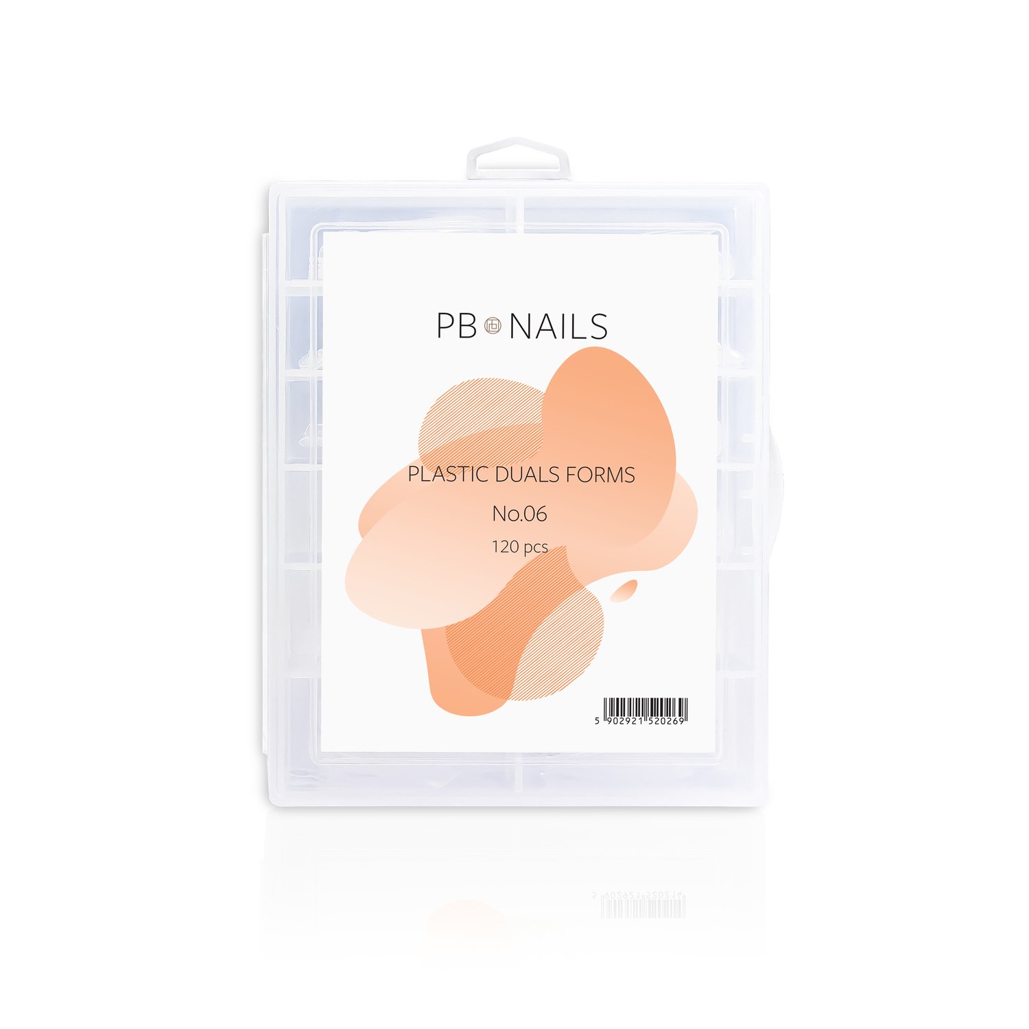 PB NAILS - PLASTIC DUALS FORMS - No.06 - 120 pcs - PB NAILS Agnieszka Nitecka - AN Beauty Studio .jpeg