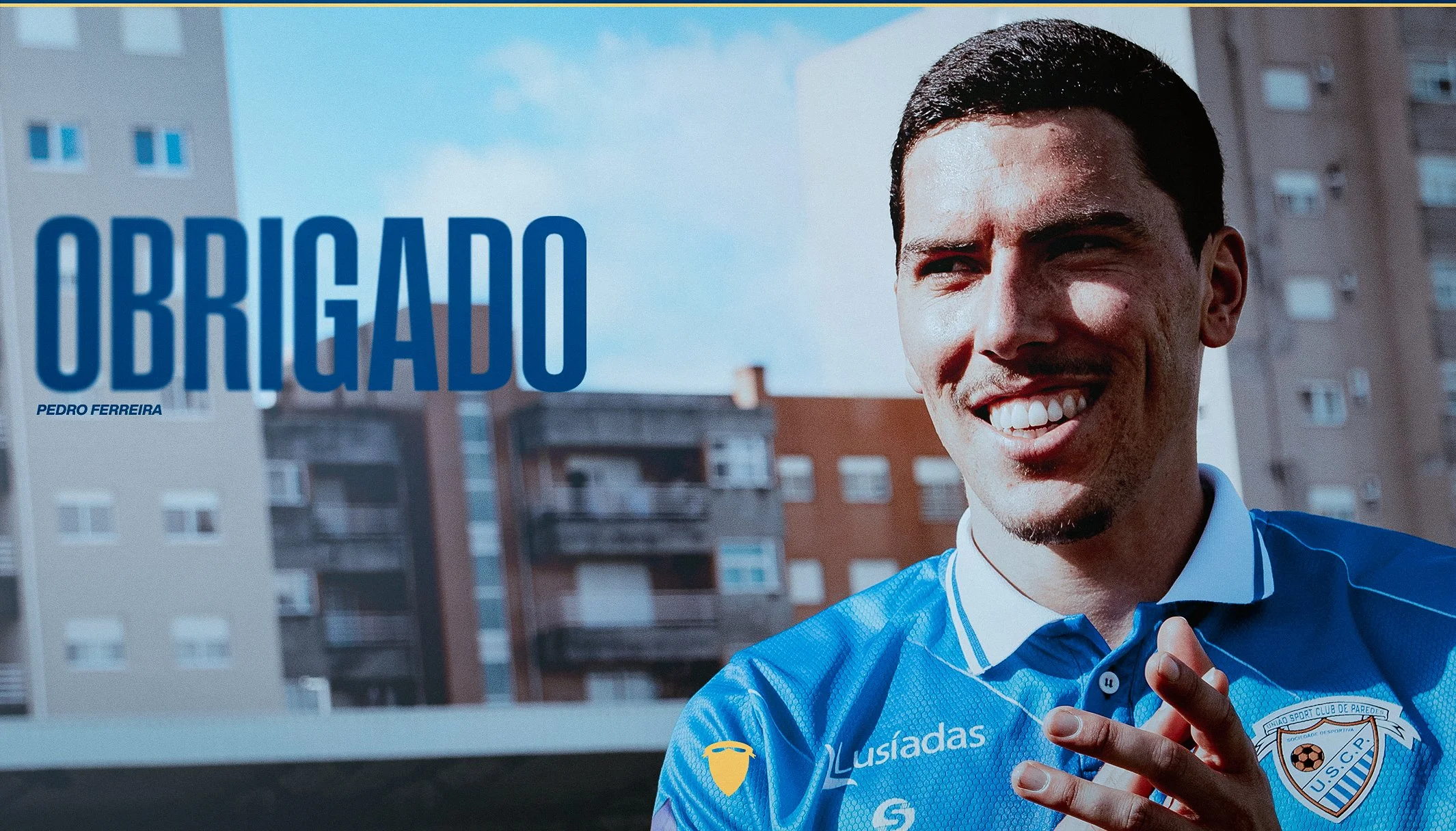 OBRIGADO, PEDRO FERREIRA