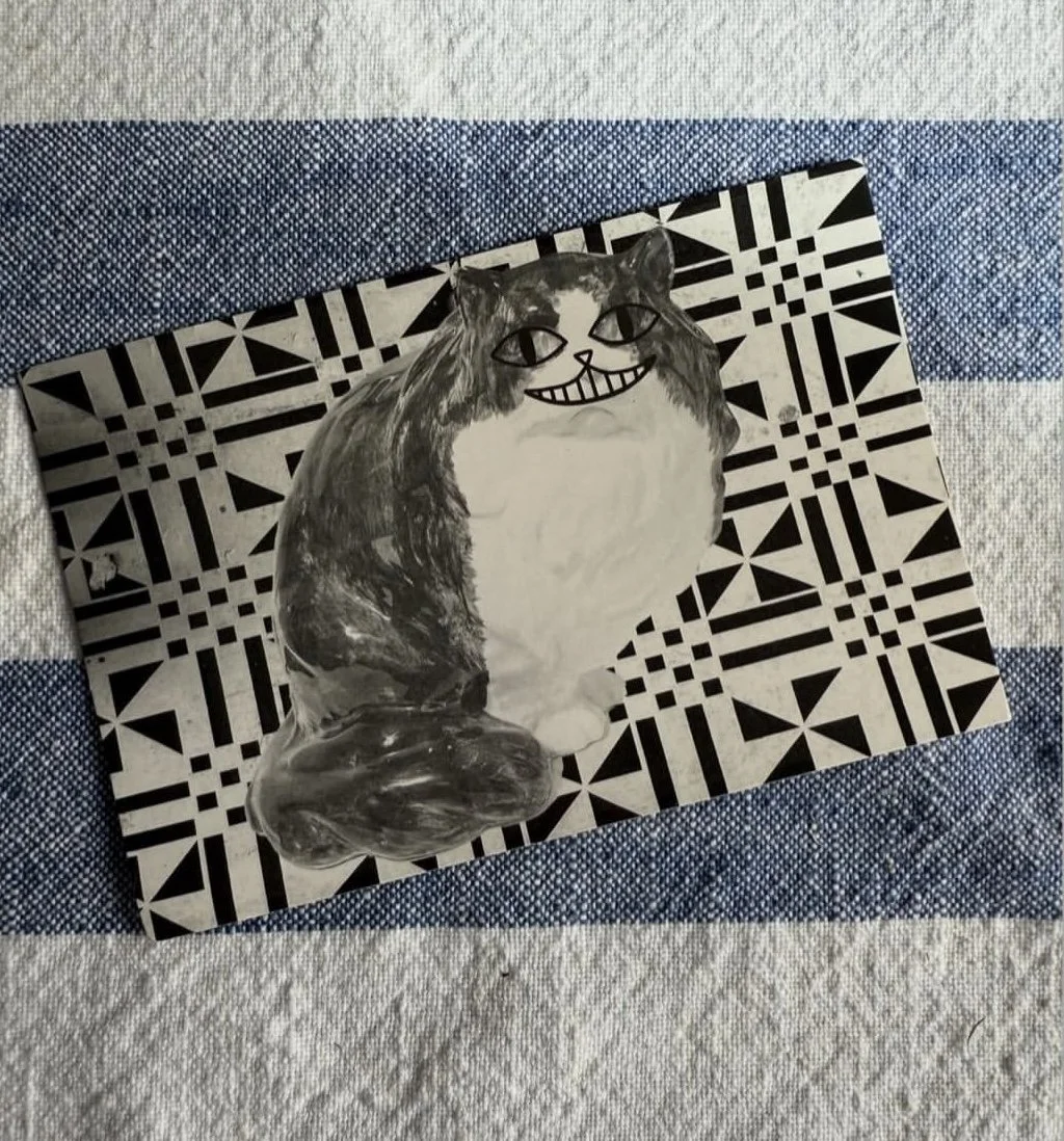 Postcard with Topos Books