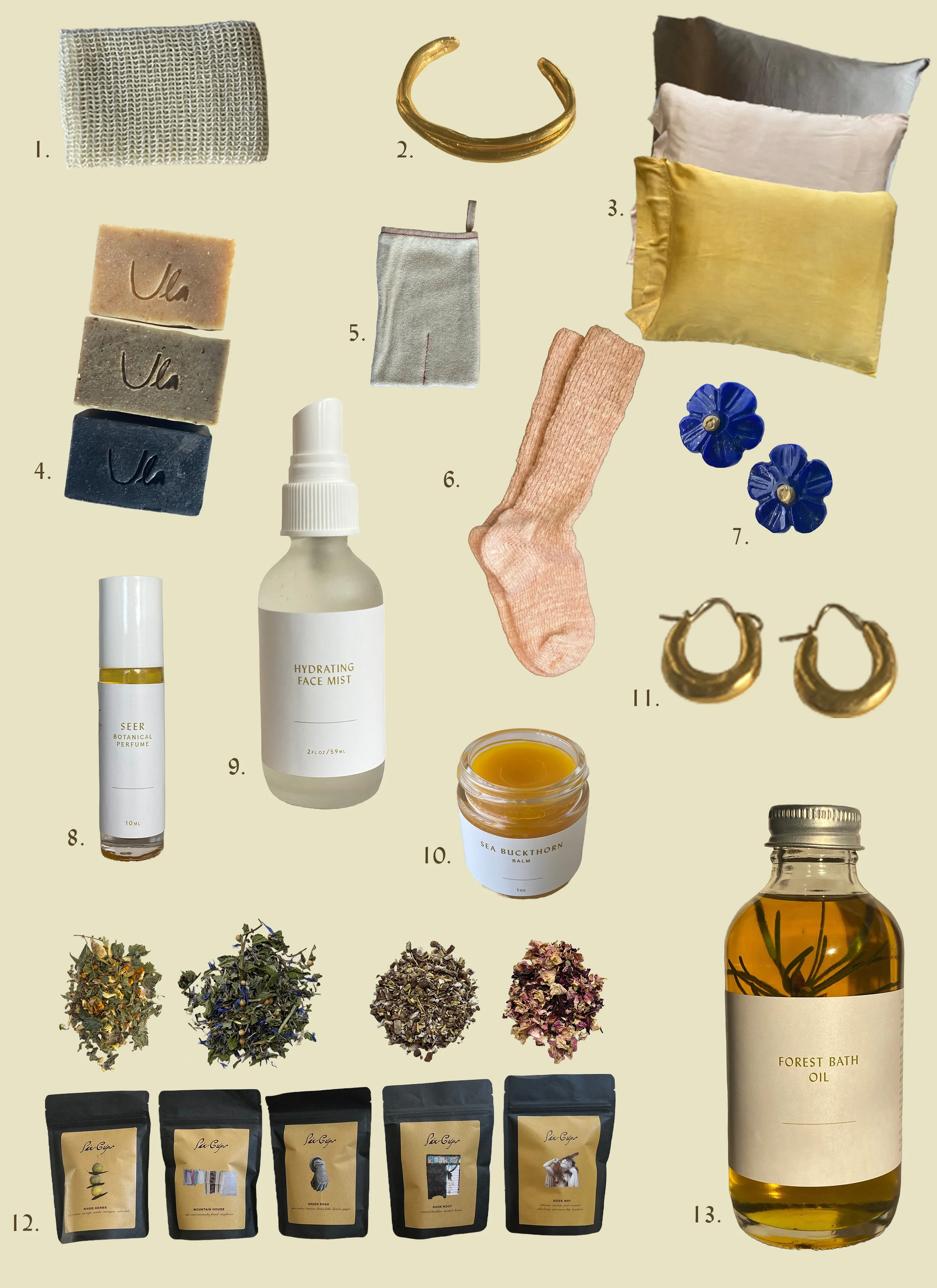 Gift guide with Ula Botanic