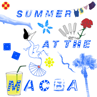 Visual id for Estiu al MACBA