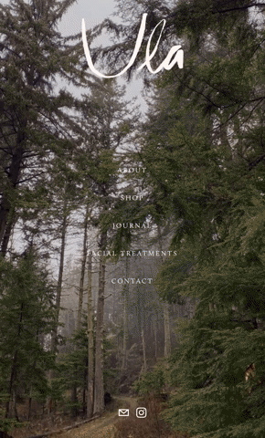 Website with Ula Botanic