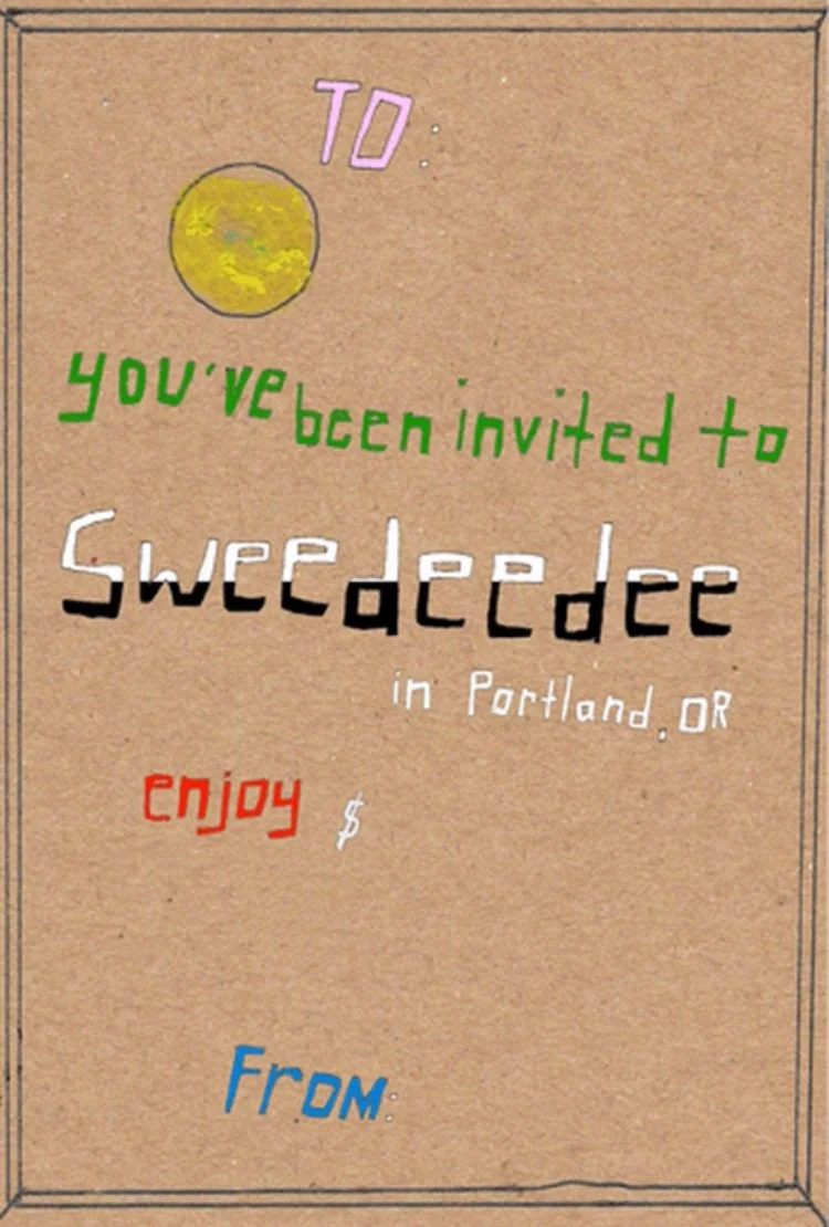 Gift card for Sweedeedee