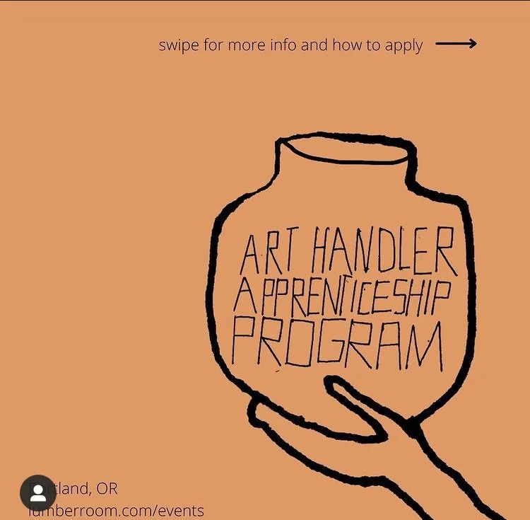 Visual ID for AHAP with Libby Werbel and the Lumber Room