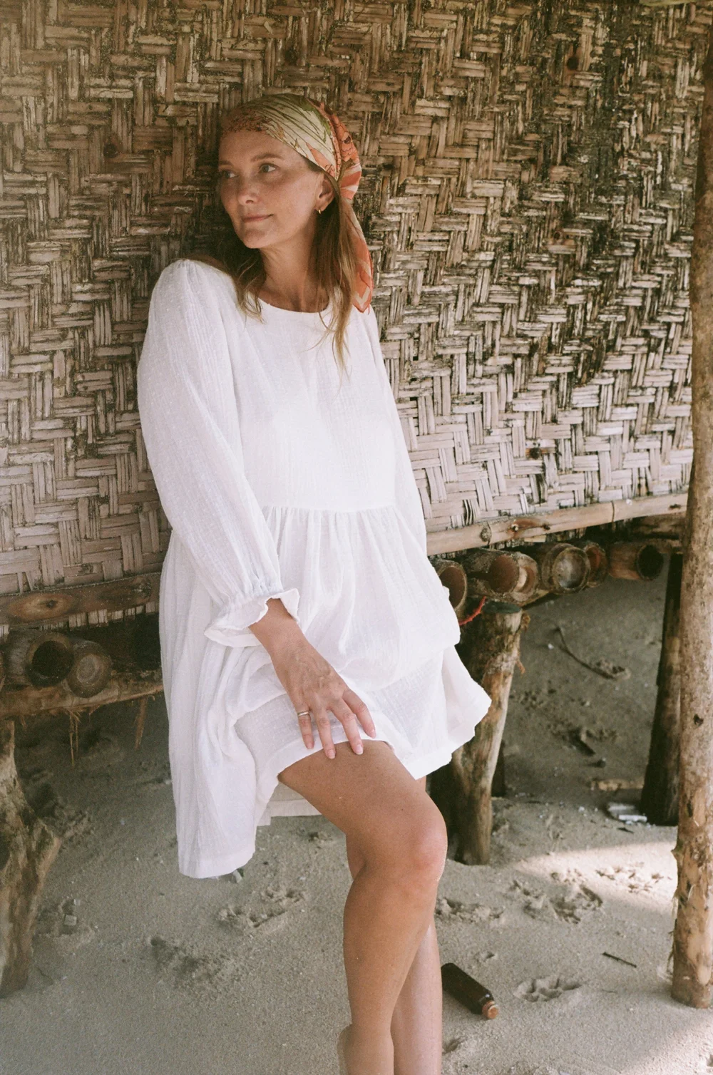 knee length dresses for ladies Few Moda | Ophelia Organic Cotton Dress main image 0