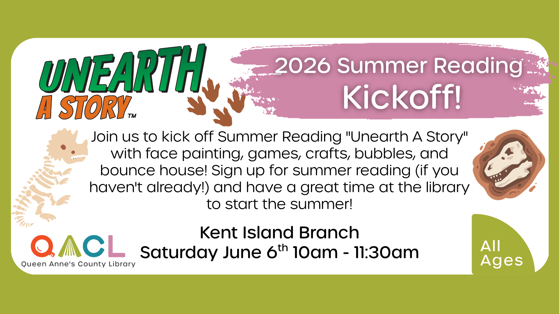 Image of the Summer Reading Kickoff announcement