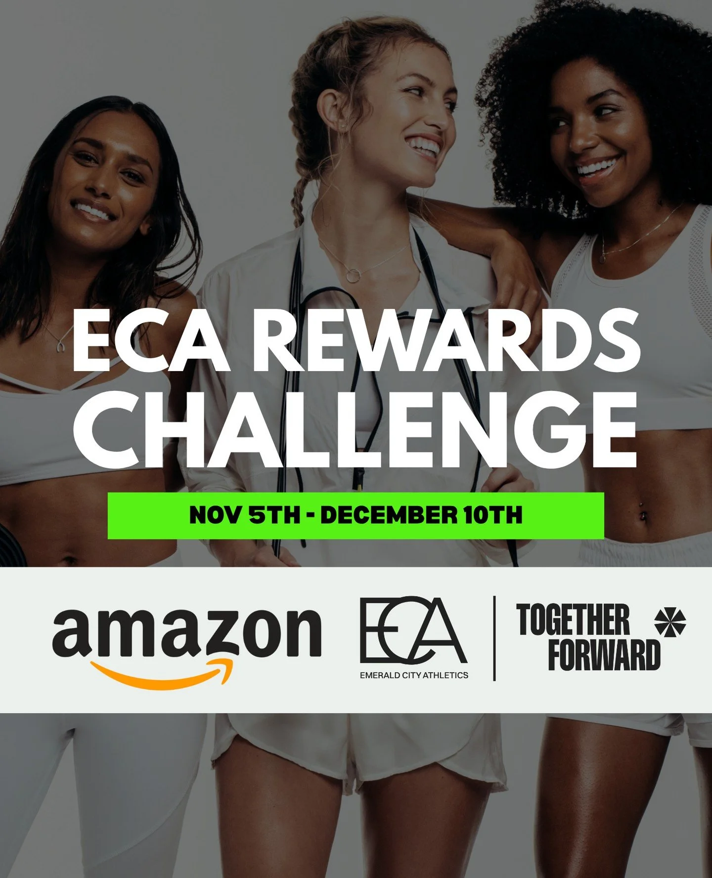 🔔 NOW LIVE: ECA REWARDS CHALLENGE 🎉Members, you don't want to miss this!👇⁠
⁠
Keep your fitness consistent through the holiday season and get rewarded! Now - December 10th, ECA members can earn double and triple points on all gym activities inside 