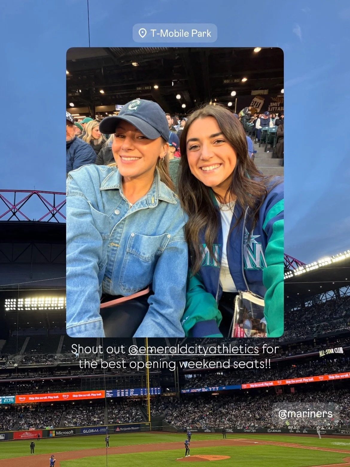 ECA membership comes with PERKS&hellip; like chances to win Seattle sports tickets! Congrats to our winners @seattletastyvibes and @meredithavant_ for scoring Opening Weekend tix! 🎟️