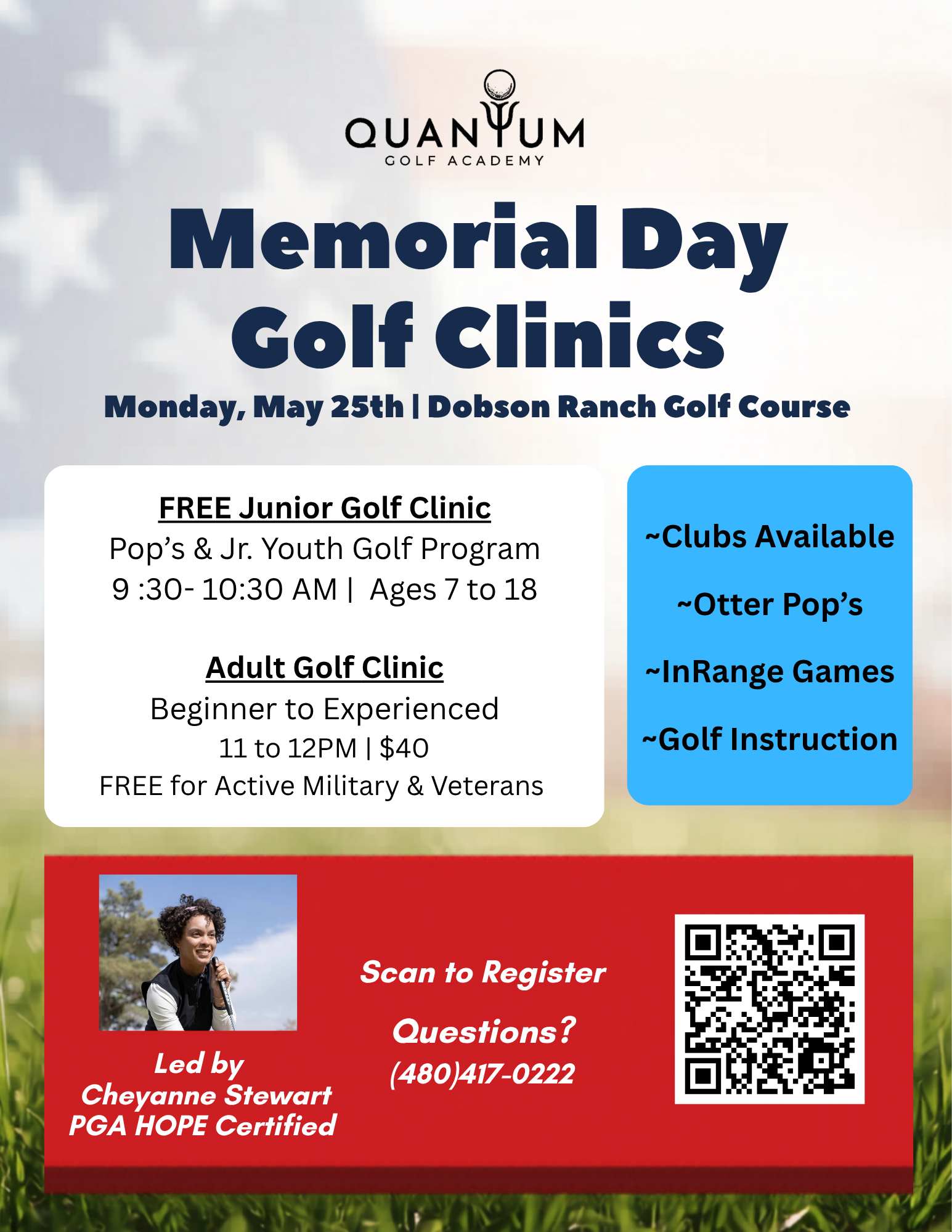 Memorial Day Clinics