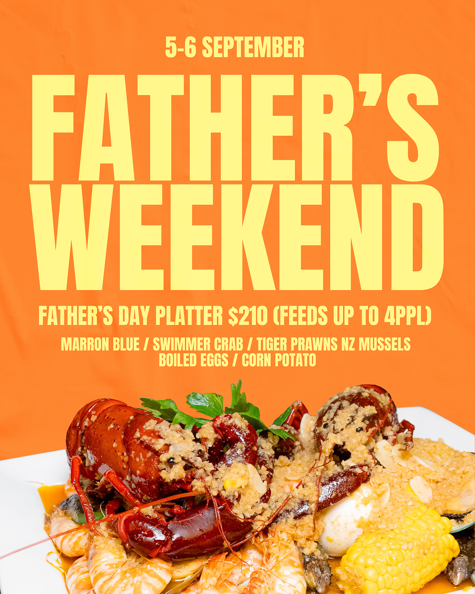 Father's day poster