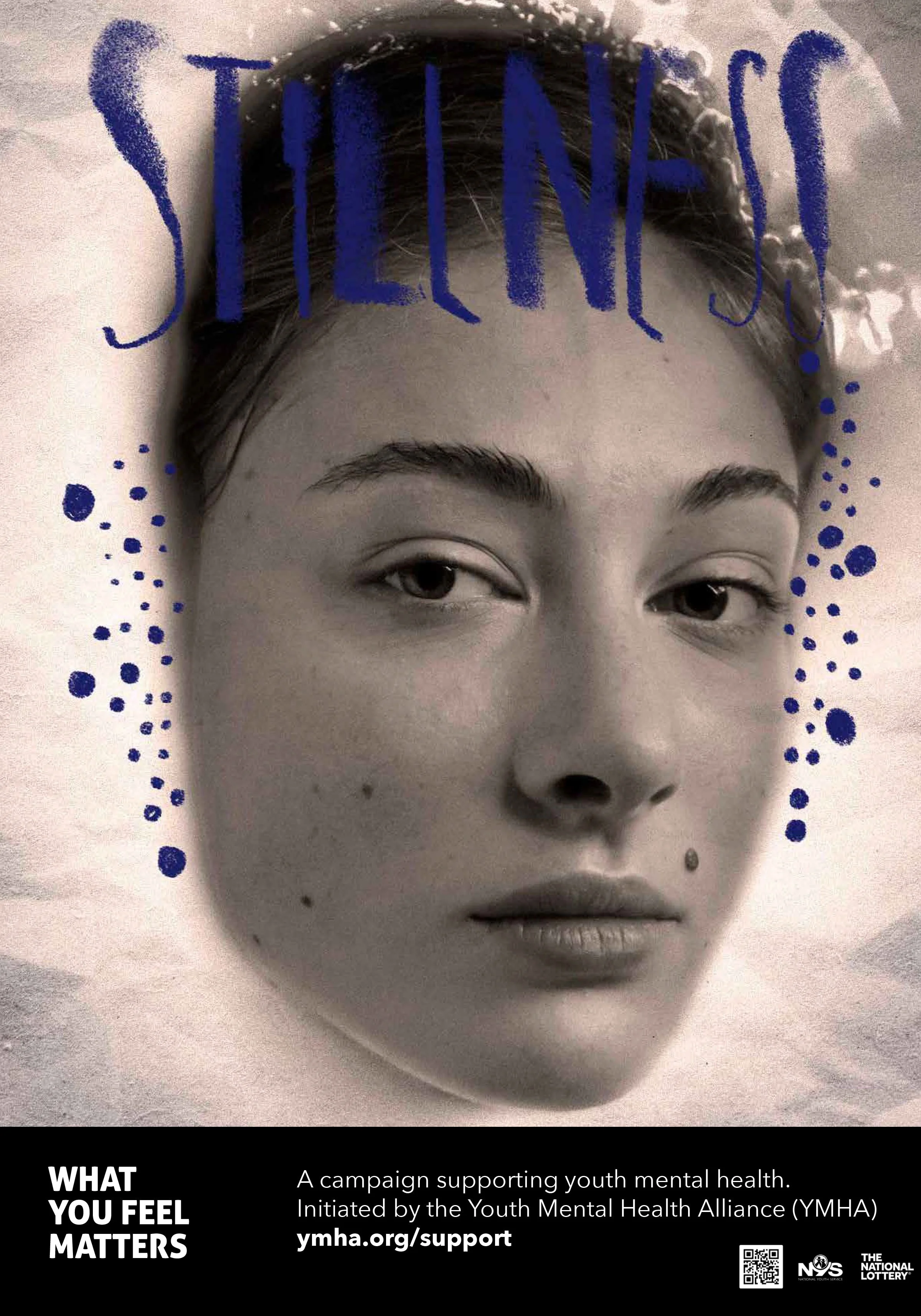 Stillness – Innere Überforderung und Innehalten bei Jugendlichen. Die Illustration thematisiert Rückzug, emotionale Blockaden und frühe Glaubenssätze.