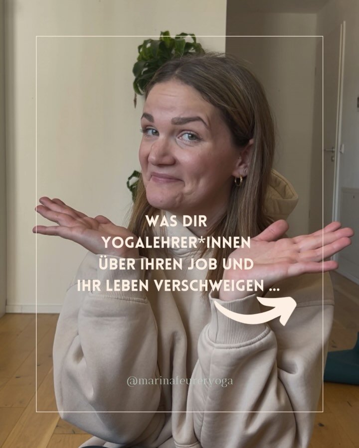 Bist du überrascht?
Yogalehrer*innen haben die gleichen Struggles, den gleichen stressigen Alltag und die gleichen Herausforderungen wie ihr. Das, was ich in meinen Stunden mit euch teile, kommt ganz tief aus meinem Herzen Das bedeutet aber ni