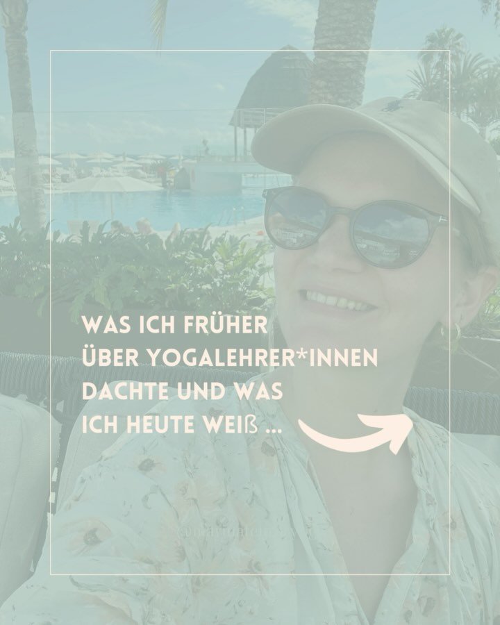 Heute weiß ich es besser …
Mich hat diese Vorstellung des perfekten Yogalehrenden total lange unter Druck gesetzt. Ich dachte immer, ich wäre nicht gut genug, selbst zu unterrichten - ok, ganz ehrlich: das denke ich auch heute man