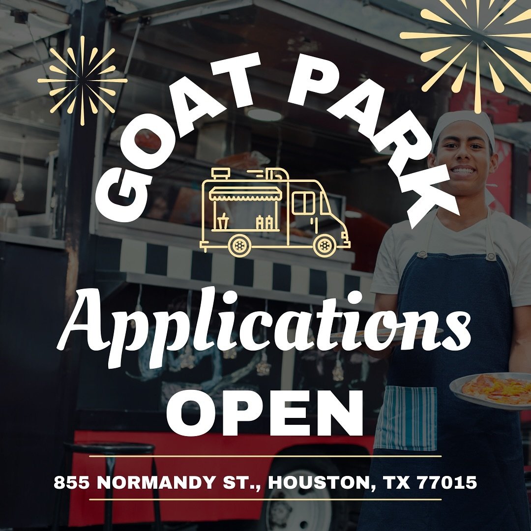Food truck owners! 📢

We&rsquo;re looking for unique and delicious food trucks to join our East Houston food truck park! If you&rsquo;re passionate about food and love serving the community, we want to hear from you. 🚚🍔🌮

How to Apply:
1. Fill ou