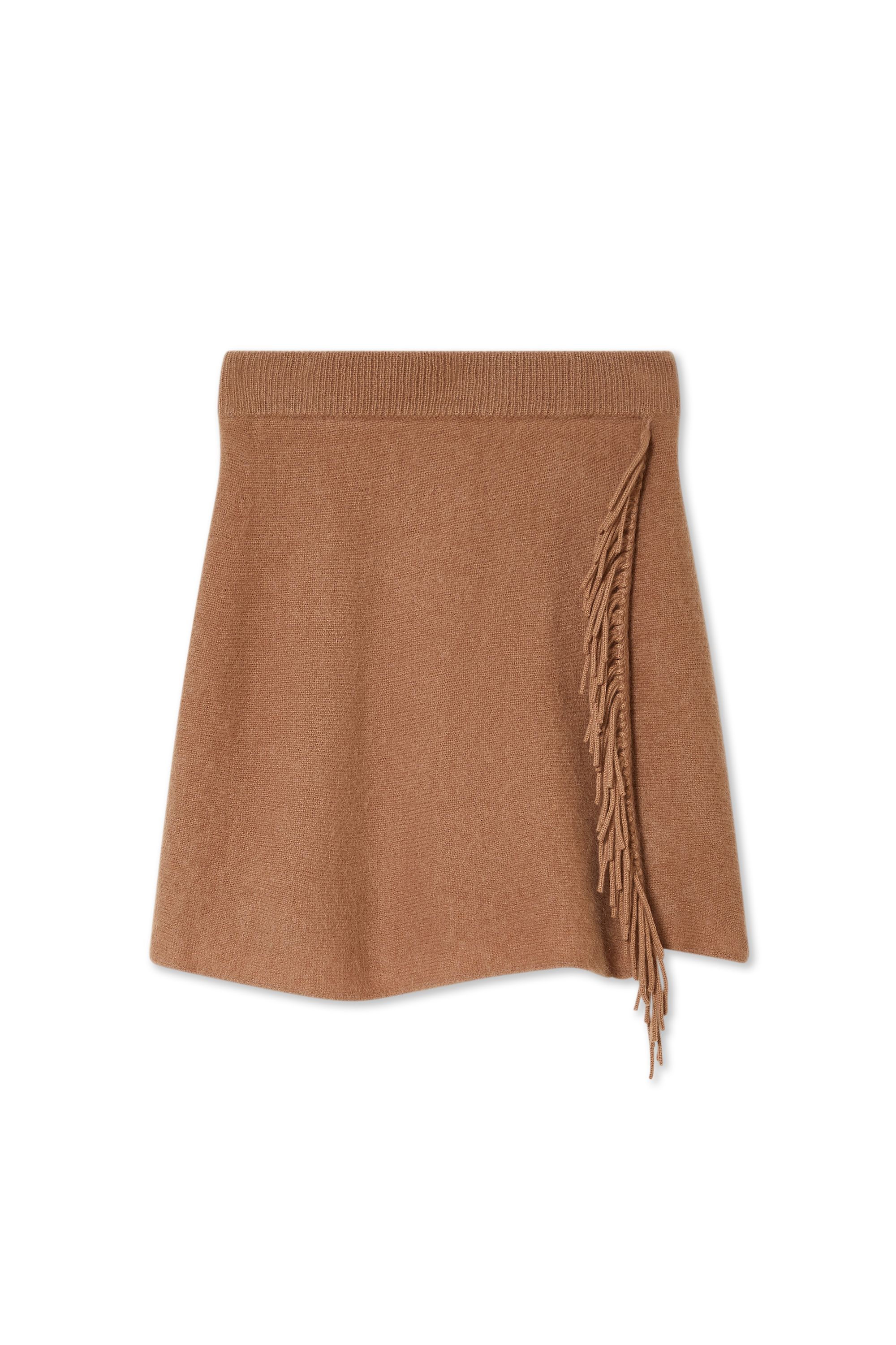21619_Brushed Cashmere Fringe Mini Skirt_Caramel.png