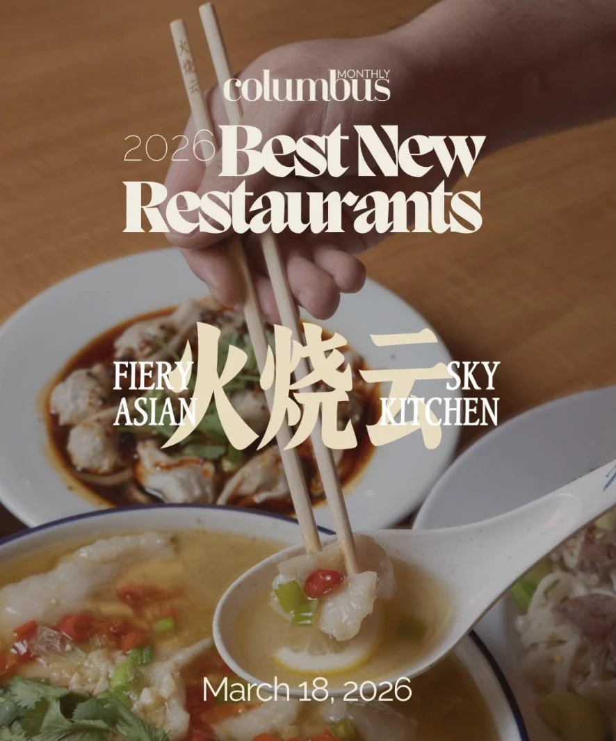 We&rsquo;re honored to be attending the Columbus Monthly Best New Restaurants Event tomorrow night🎉
Our head chef will be representing us at the event, so we will offer a limited menu tomorrow evening.

Thank you so much for your understanding and s