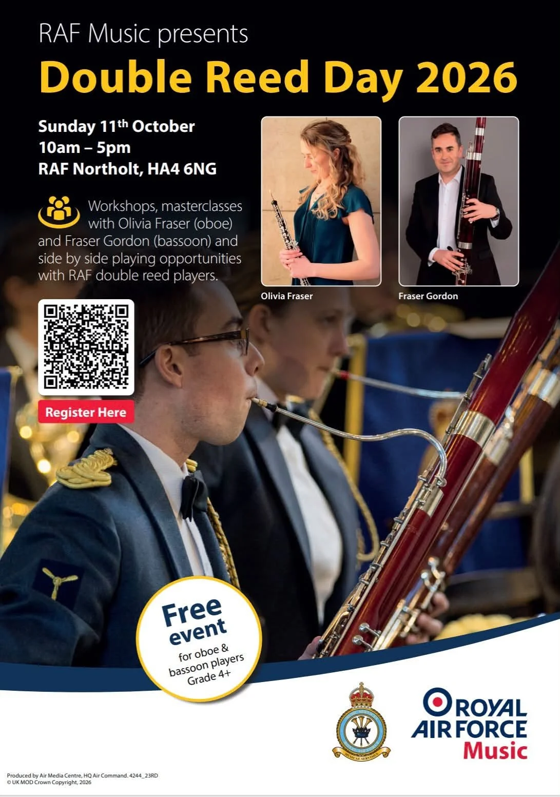 RAF Music Double Reed Day