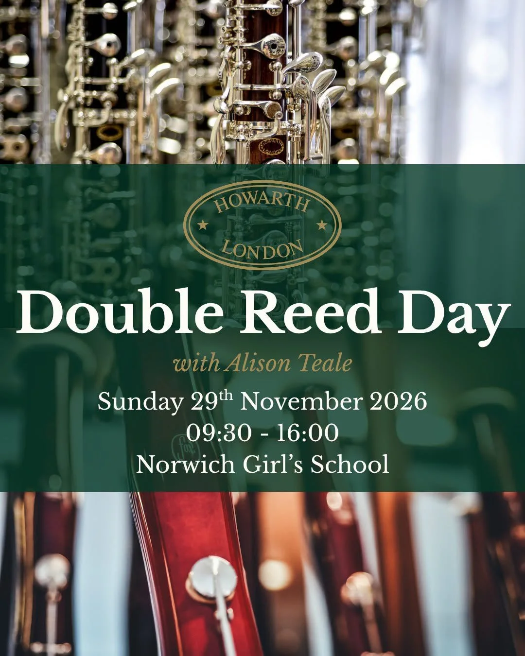 Howarth Double Reed Day 2026