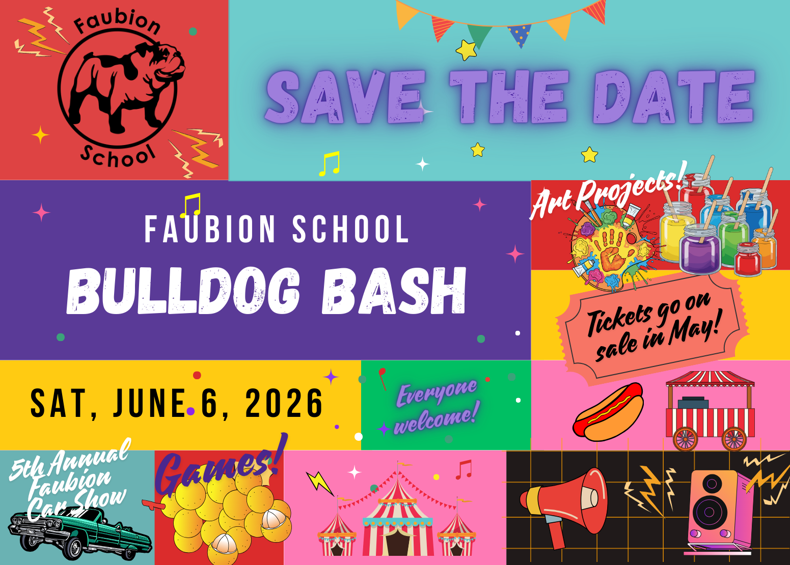 Bulldog Bash! SAVE THE DATE: JUNE 6!