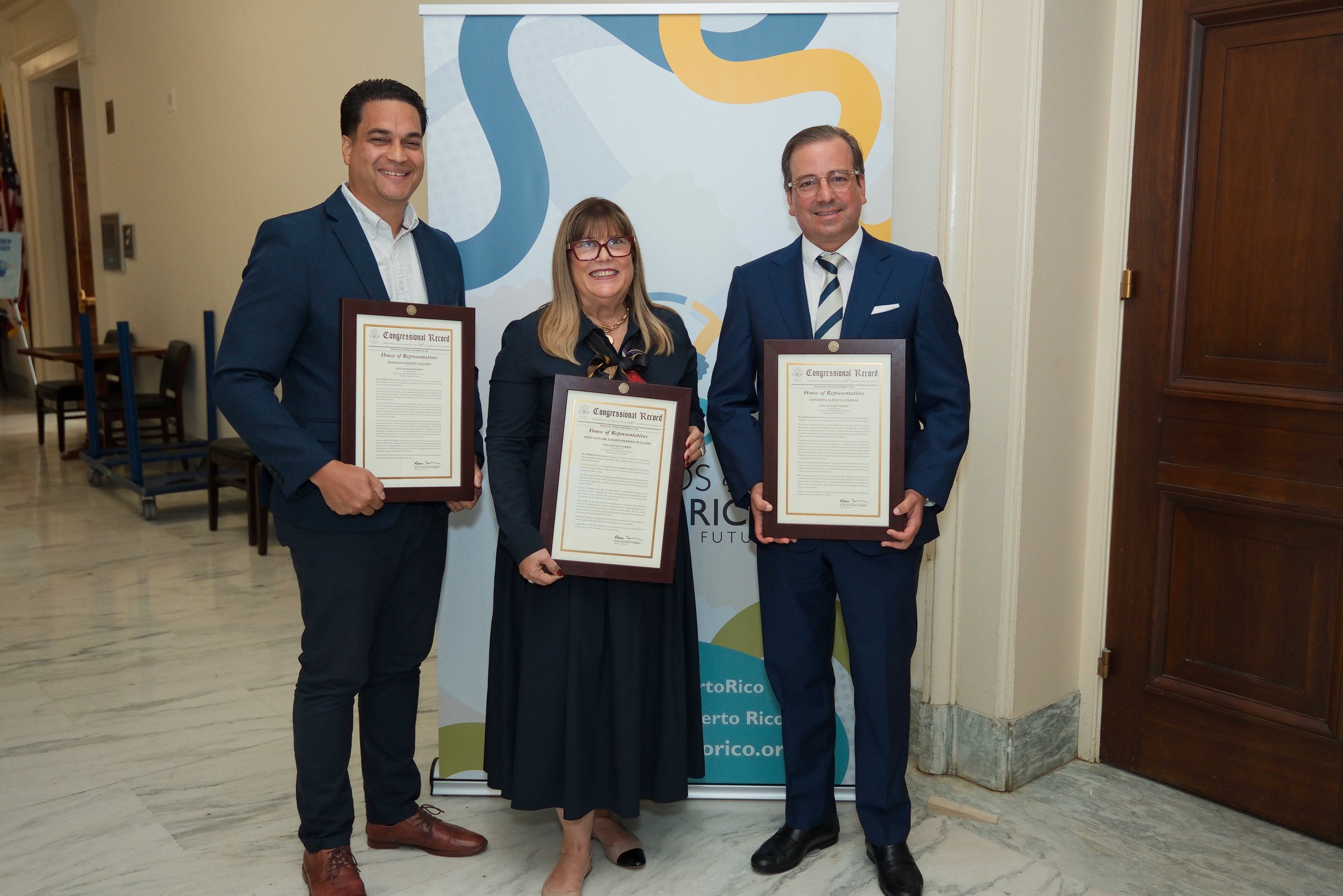 A Proud Moment for Puerto Rico: Three Leaders Recognized in the U.S. Congress