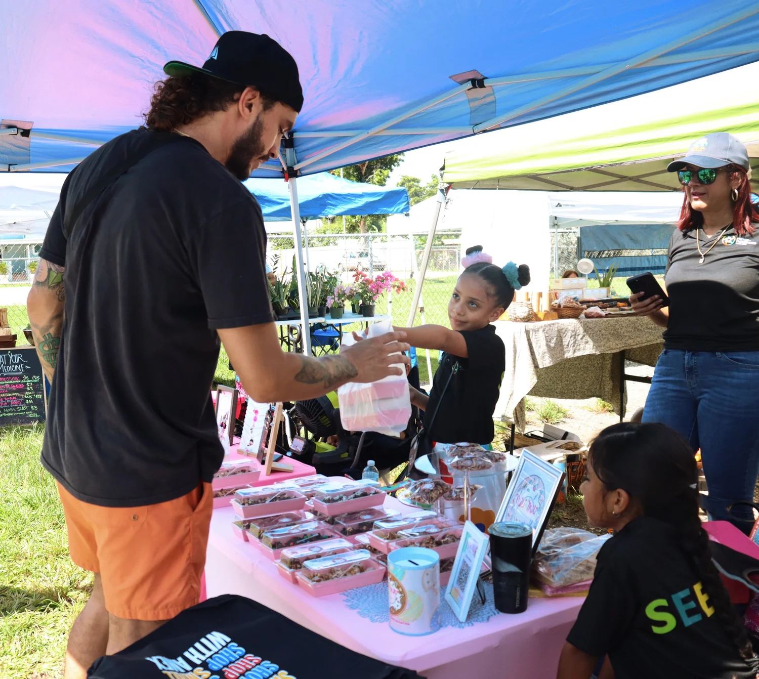 Students participating in the SEEDS program