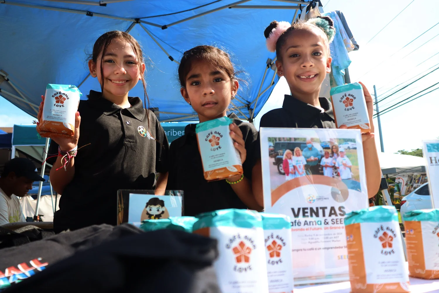Youth learning and developing entrepreneurial skills