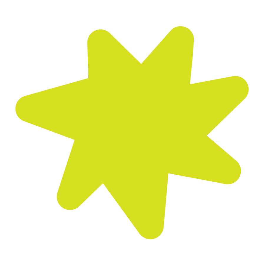 Fairmount yellow starburst dance icon
