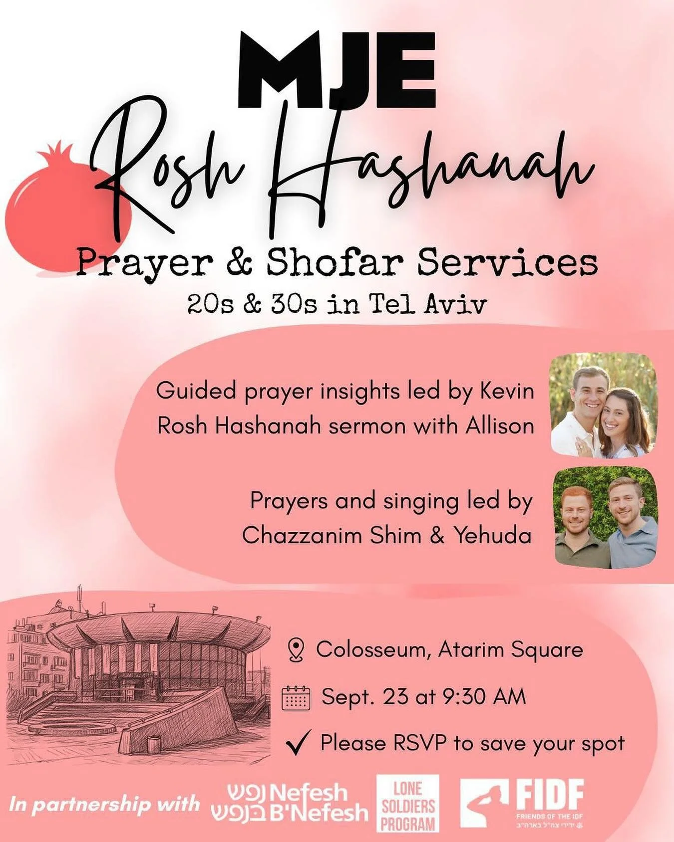 ✨ Exciting News ✨

I&rsquo;m honored to be leading first day Rosh Hashana davening for the MJE Guided Minyan! 🍎🍯

Join us for lots of singing and meaningful insights as we start the new year. 🙏

✨ All are welcome &mdash; it&rsquo;s *free!*

*RSVP*