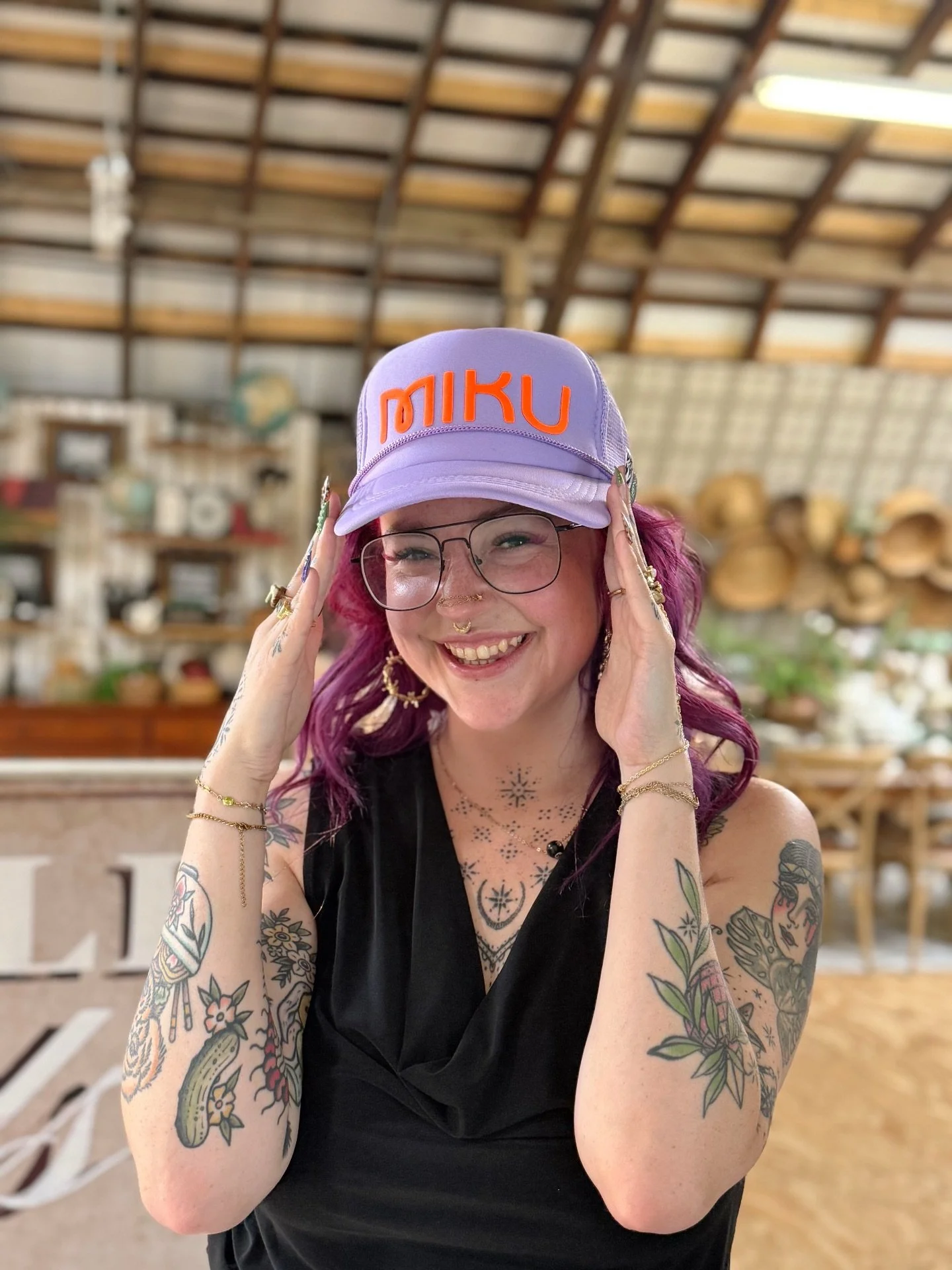 That&rsquo;s a wrap on the birthday festivities! These are the final lucky ladies to receive exclusive MIKU surprise gifts at @lilyandbirchmarket this past weekend💜

Giving out these little surprises all month was soo fun! Thank you for coming out a