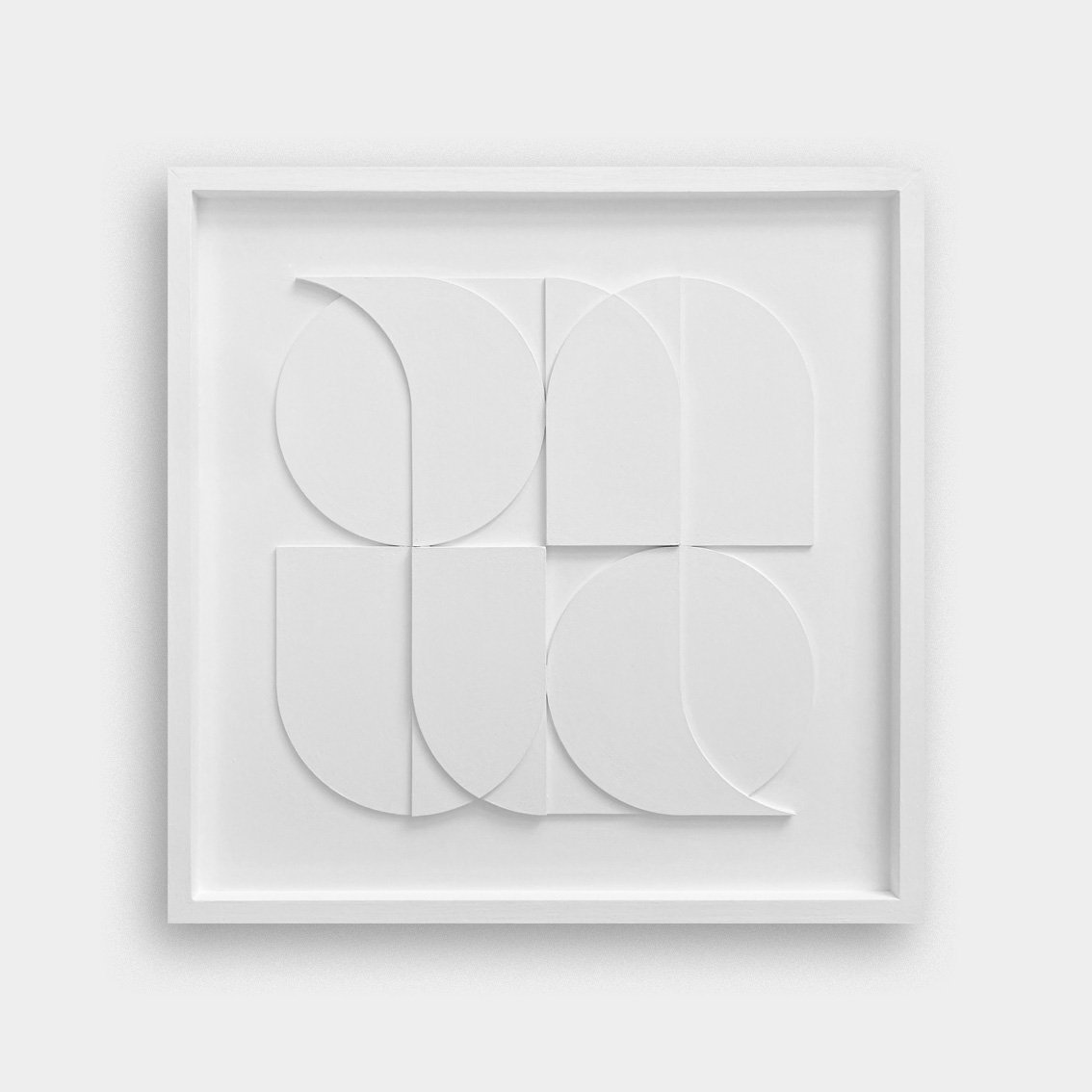 Enhance your space with Satori, a handcrafted geometric relief sculpture. Modern 3D wall art adding depth & texture.