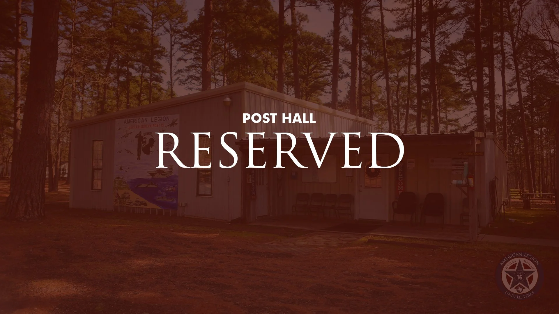 Post Hall Reserved