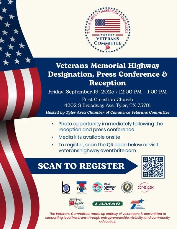 Dedication of the Tyler Veterans Memorial Highway