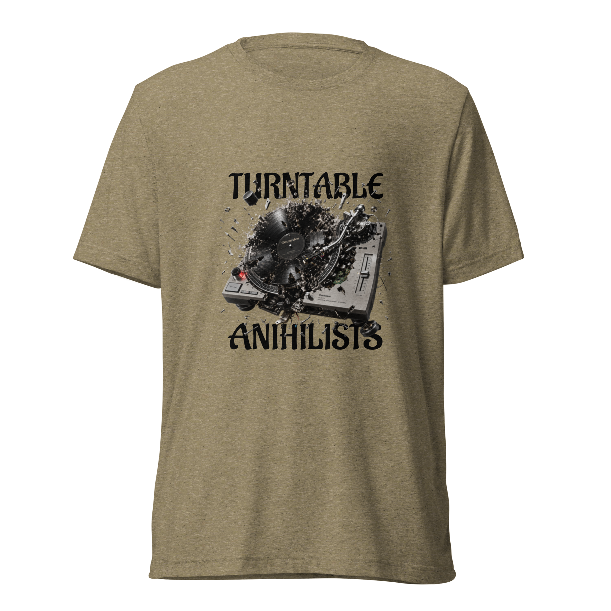 TURNTABLE ANIHILISTS (EXPLODING TURNTABLE) Short sleeve t-shirt