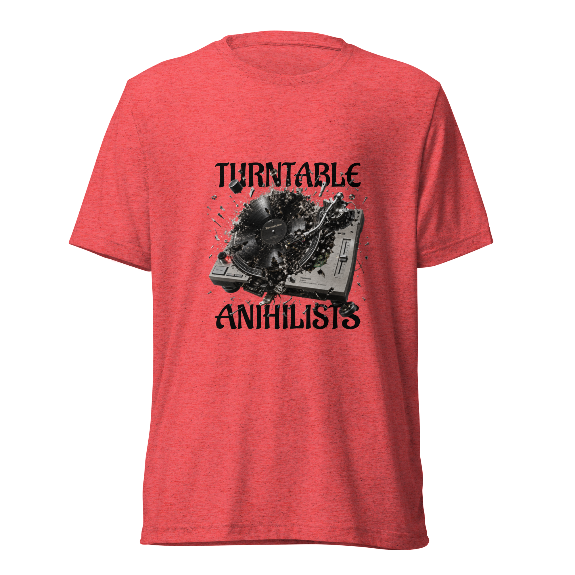 TURNTABLE ANIHILISTS (EXPLODING TURNTABLE) Short sleeve t-shirt