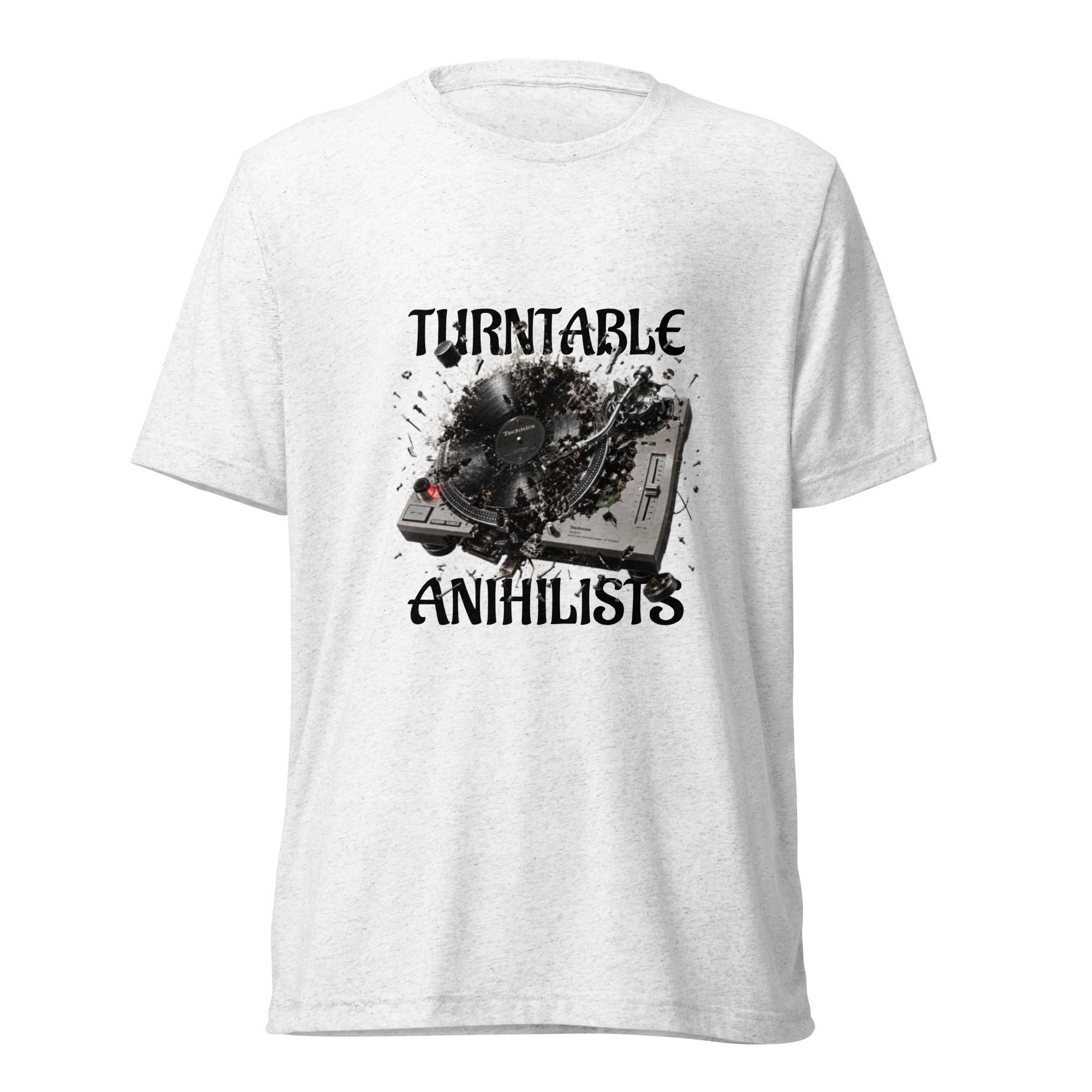 TURNTABLE ANIHILISTS (EXPLODING TURNTABLE) Short sleeve t-shirt