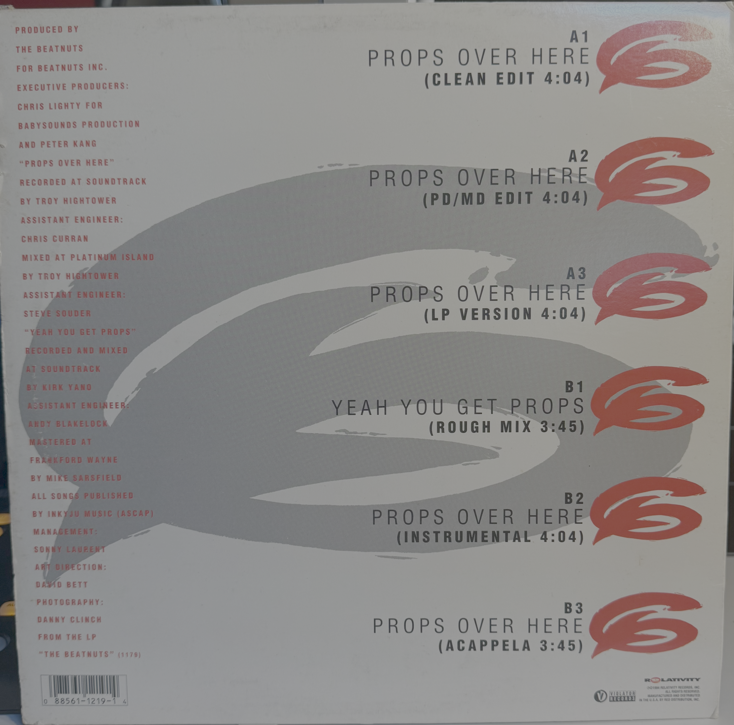 The Beatnuts - Props Over Here